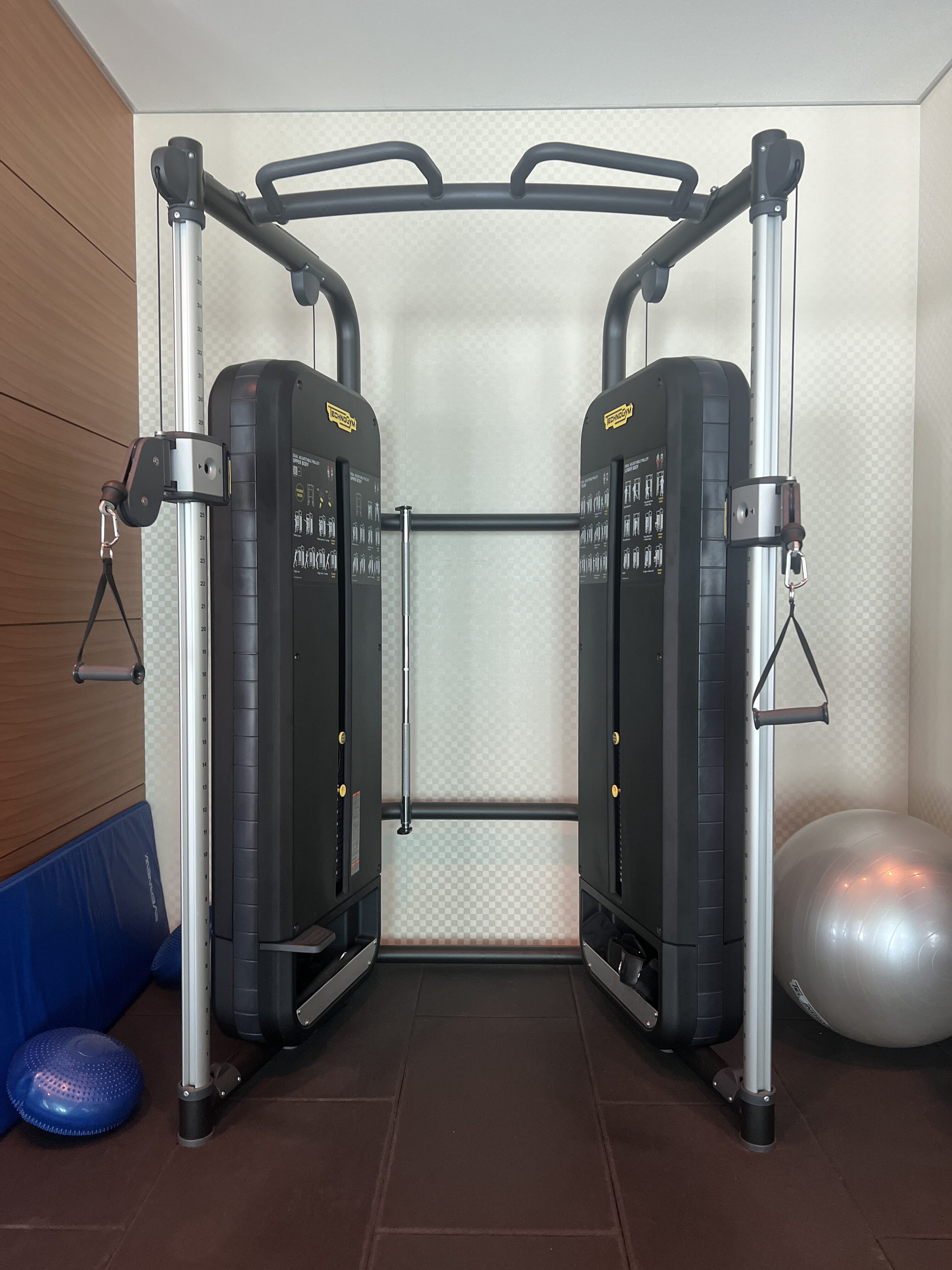 Conrad Tokyo fitness center upper body machines Conrad Tokyo fitness center upper body machines