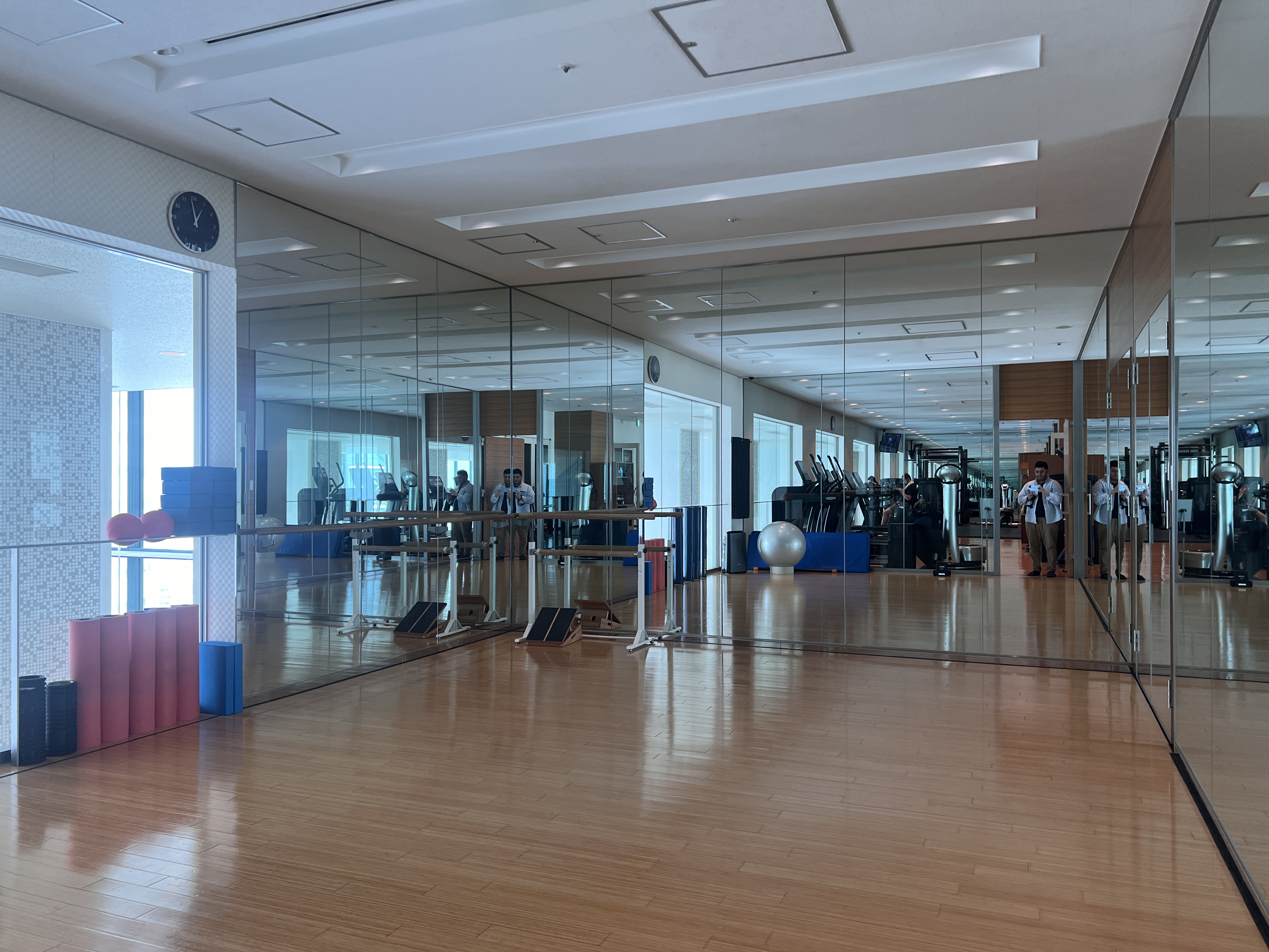 Conrad Tokyo fitness centeryoga room Conrad Tokyo fitness centeryoga room