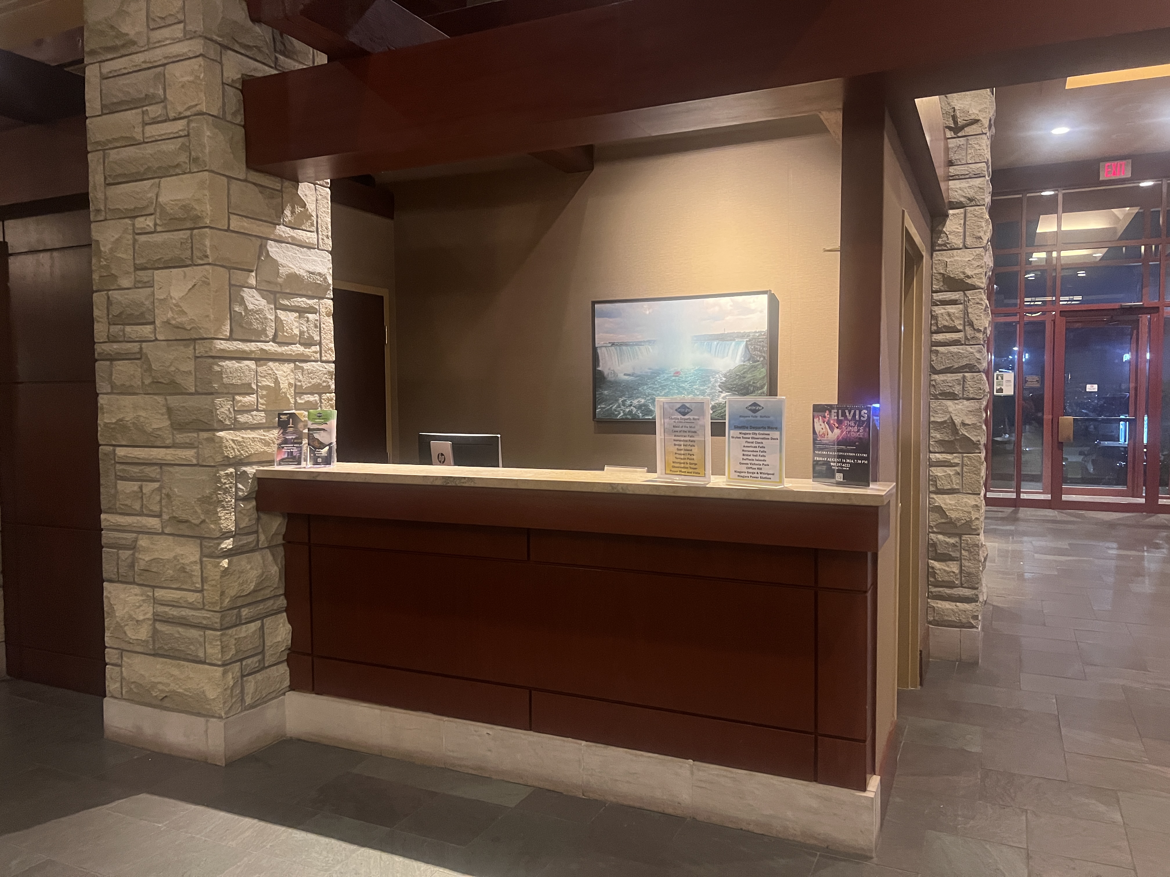 DoubleTree Fallsview Resort Spa by Hilton Niagara Falls tour desk DoubleTree Fallsview Resort Spa by Hilton Niagara Falls tour desk