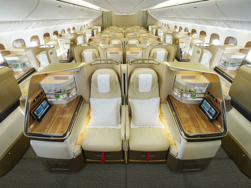Emirates 777 business class offical photo Emirates 777 business class offical photo