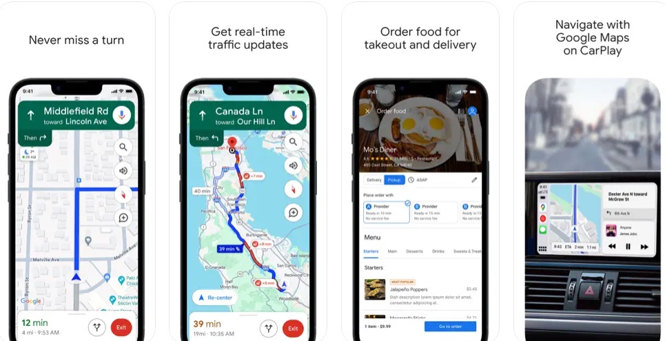 Google Maps Screenshots Google Maps Screenshots