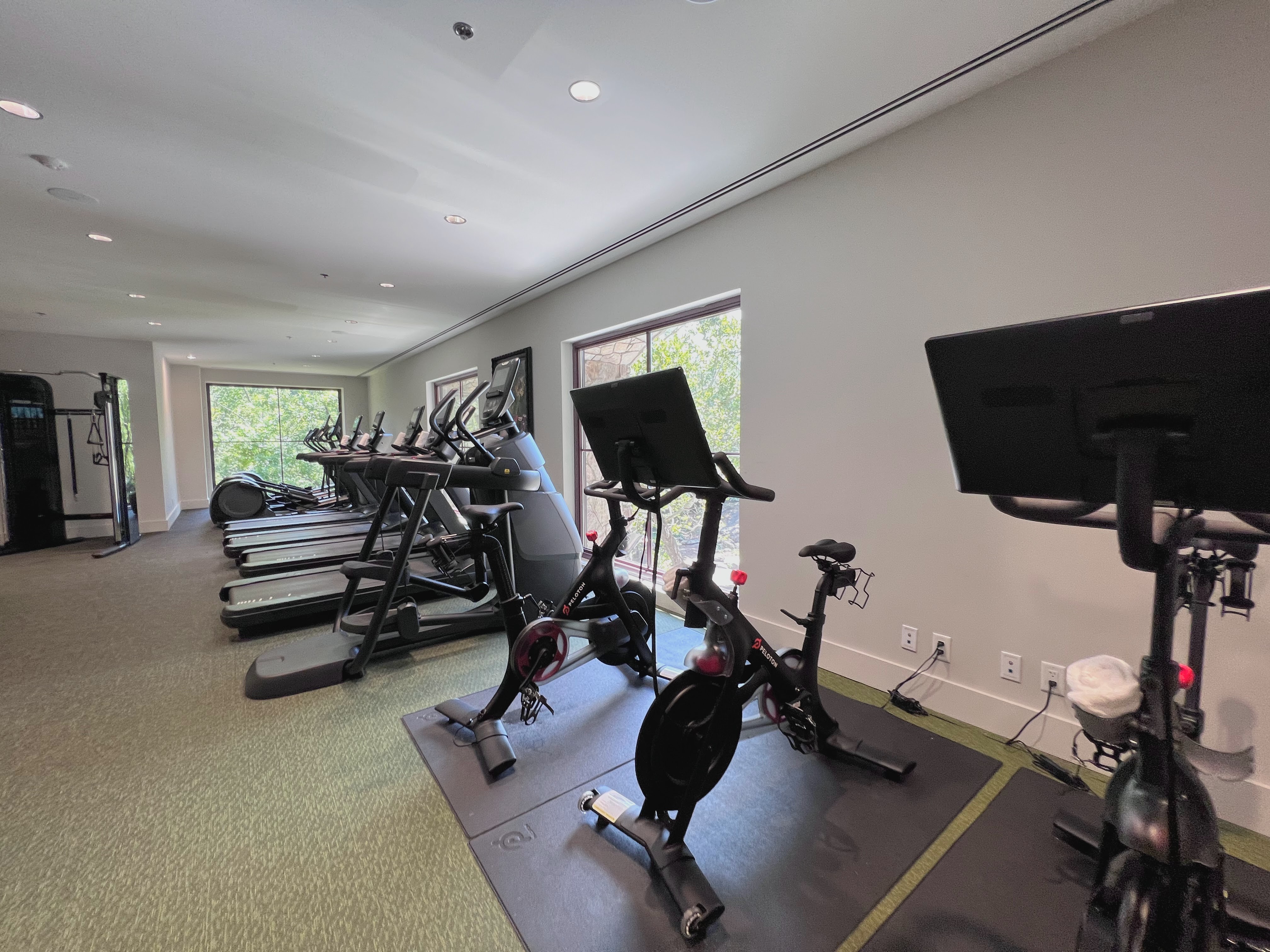 Grand Bohemian Lodge Greenville gym Grand Bohemian Lodge Greenville gym
