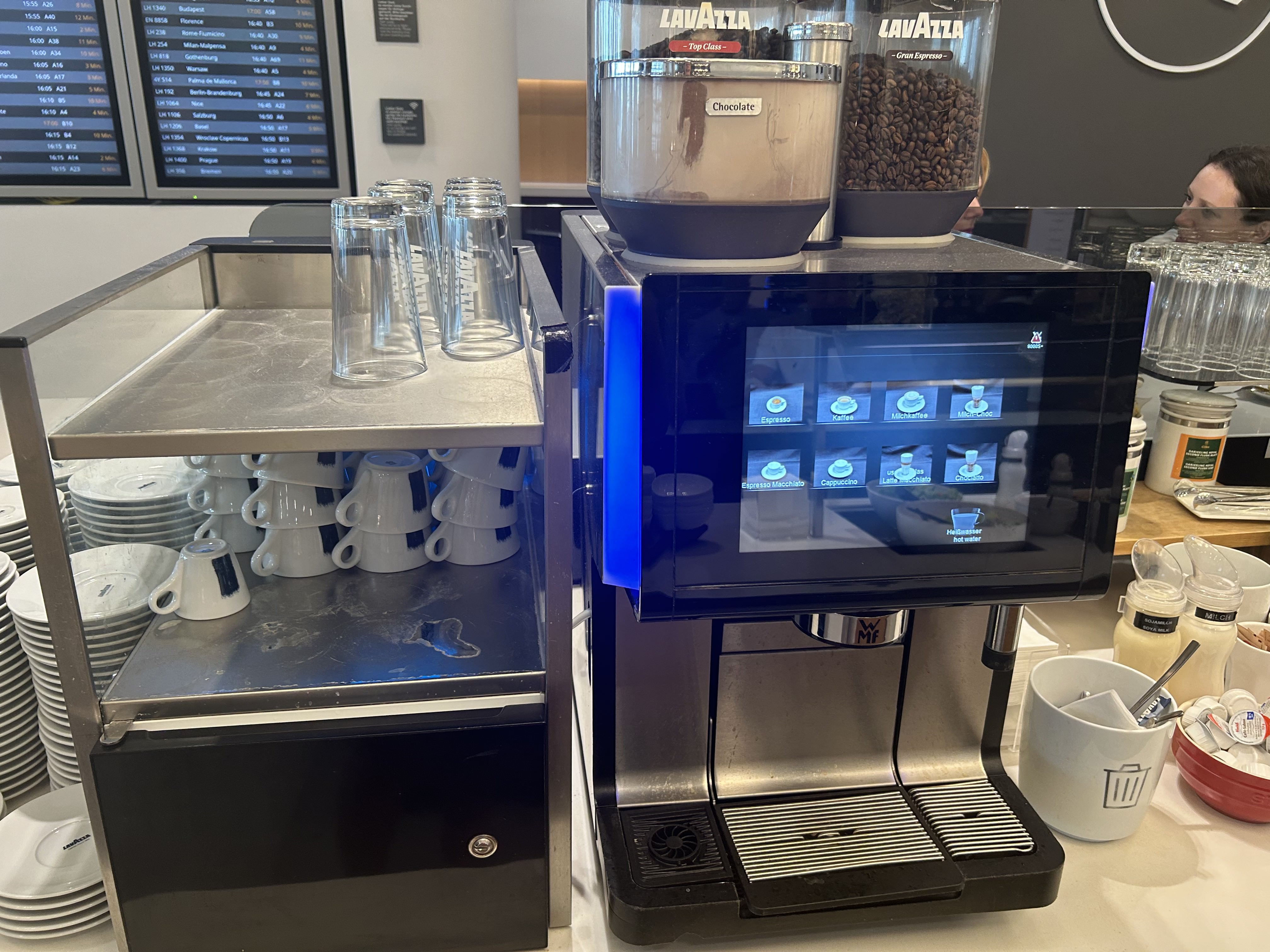 Lufthansa Coffee Machine FRA Lufthansa Coffee Machine FRA