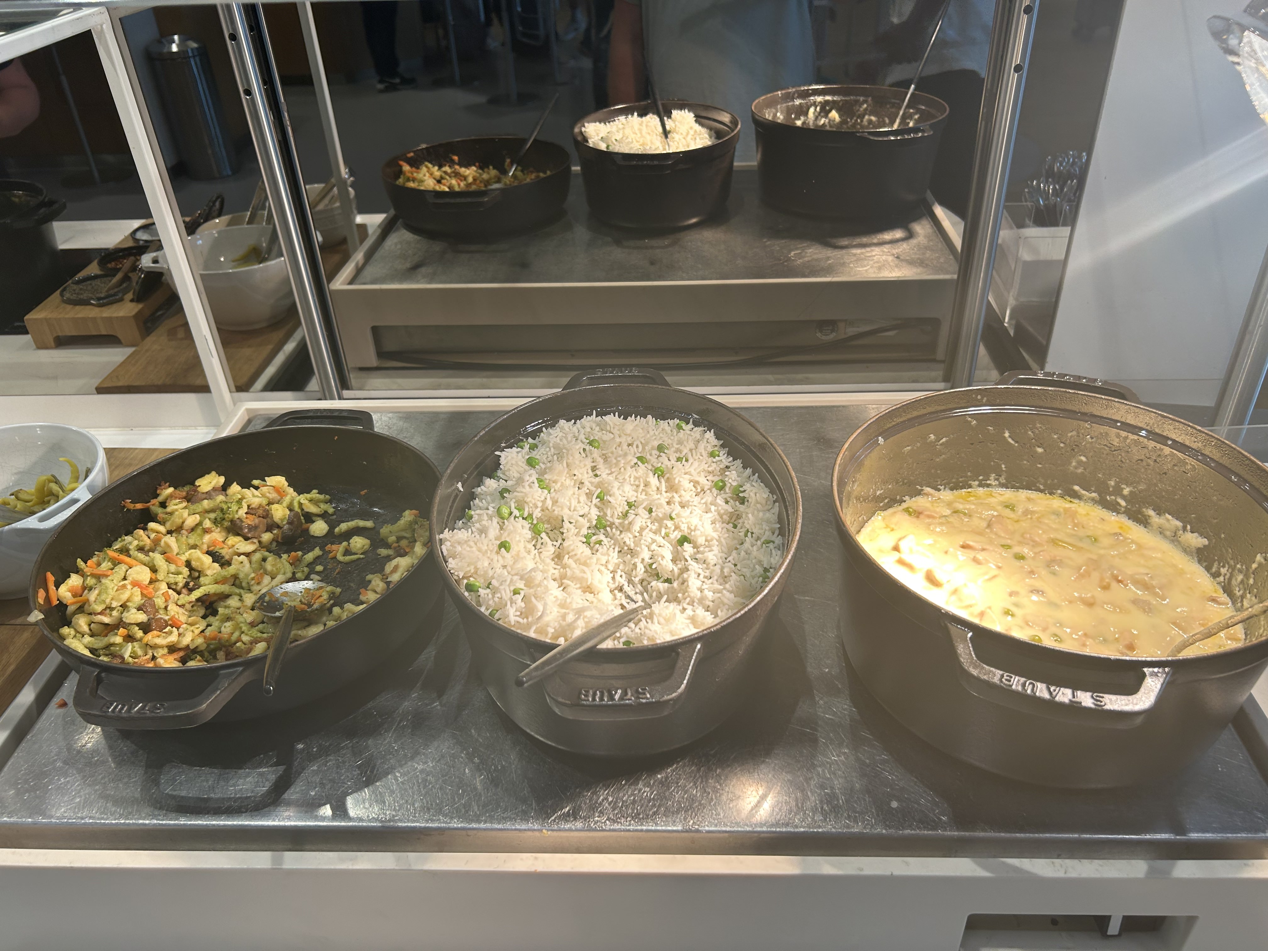 Lufthansa Food Options Lounge Lufthansa Food Options Lounge