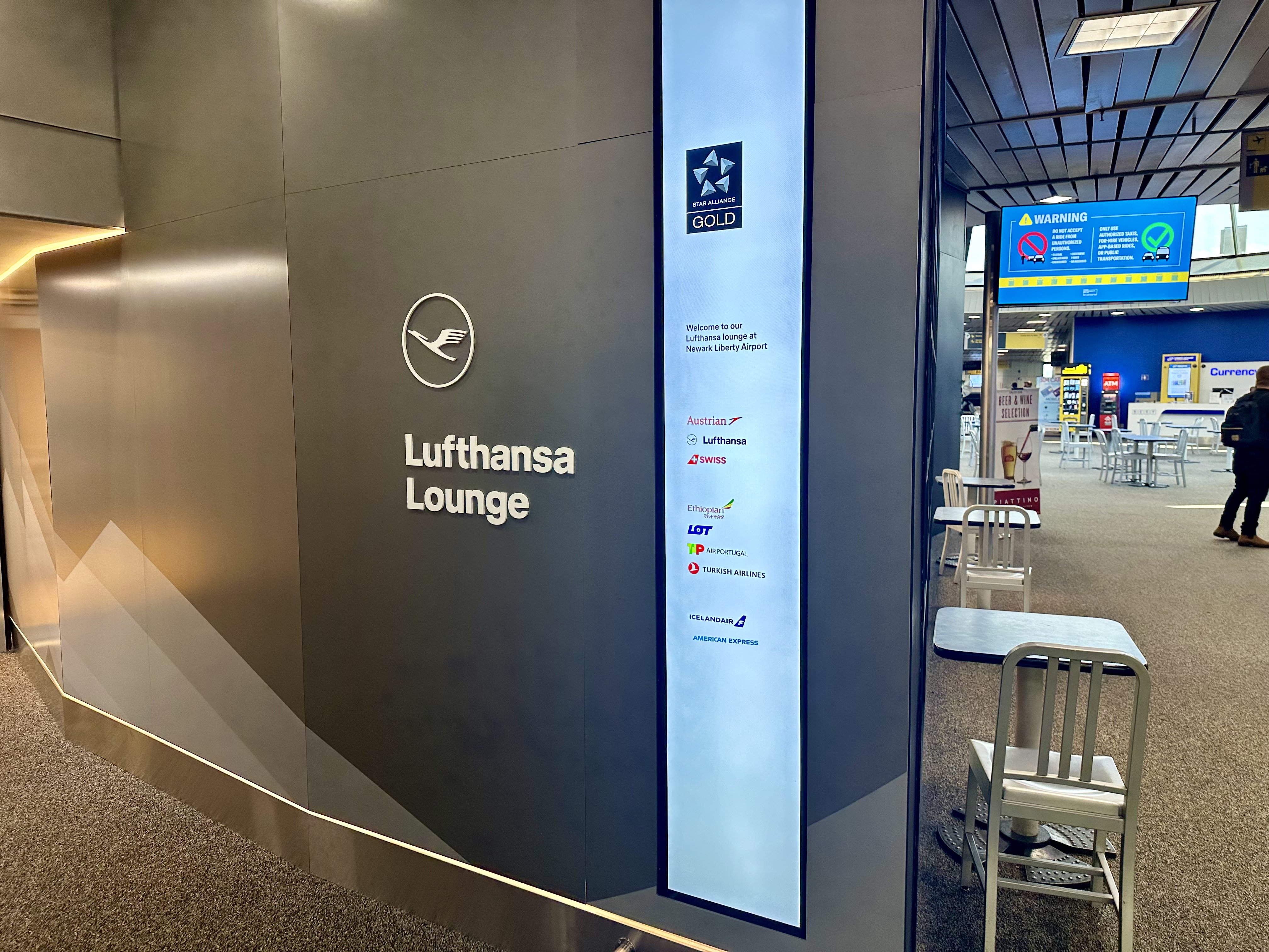 Lufthansa Lounge Outside Lufthansa Lounge Outside