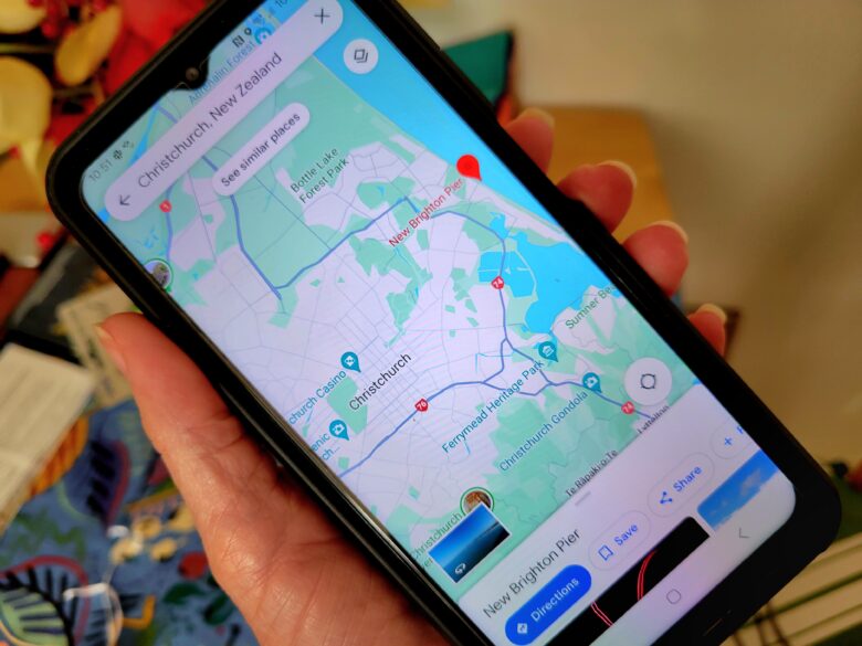 Maps on Smart Phone Maps on Smart Phone