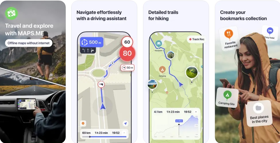 Maps.me Screenshot Maps.me Screenshot