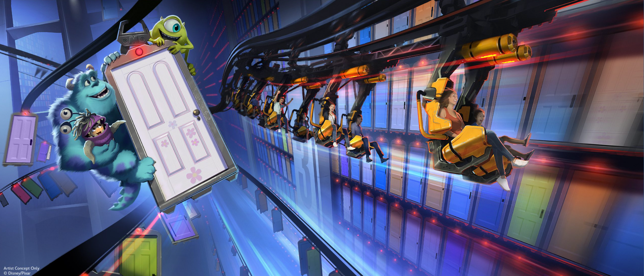 Monsters Inc. Land Hollywood Studios Disney Parks Blog Monsters Inc. Land Hollywood Studios mockup
