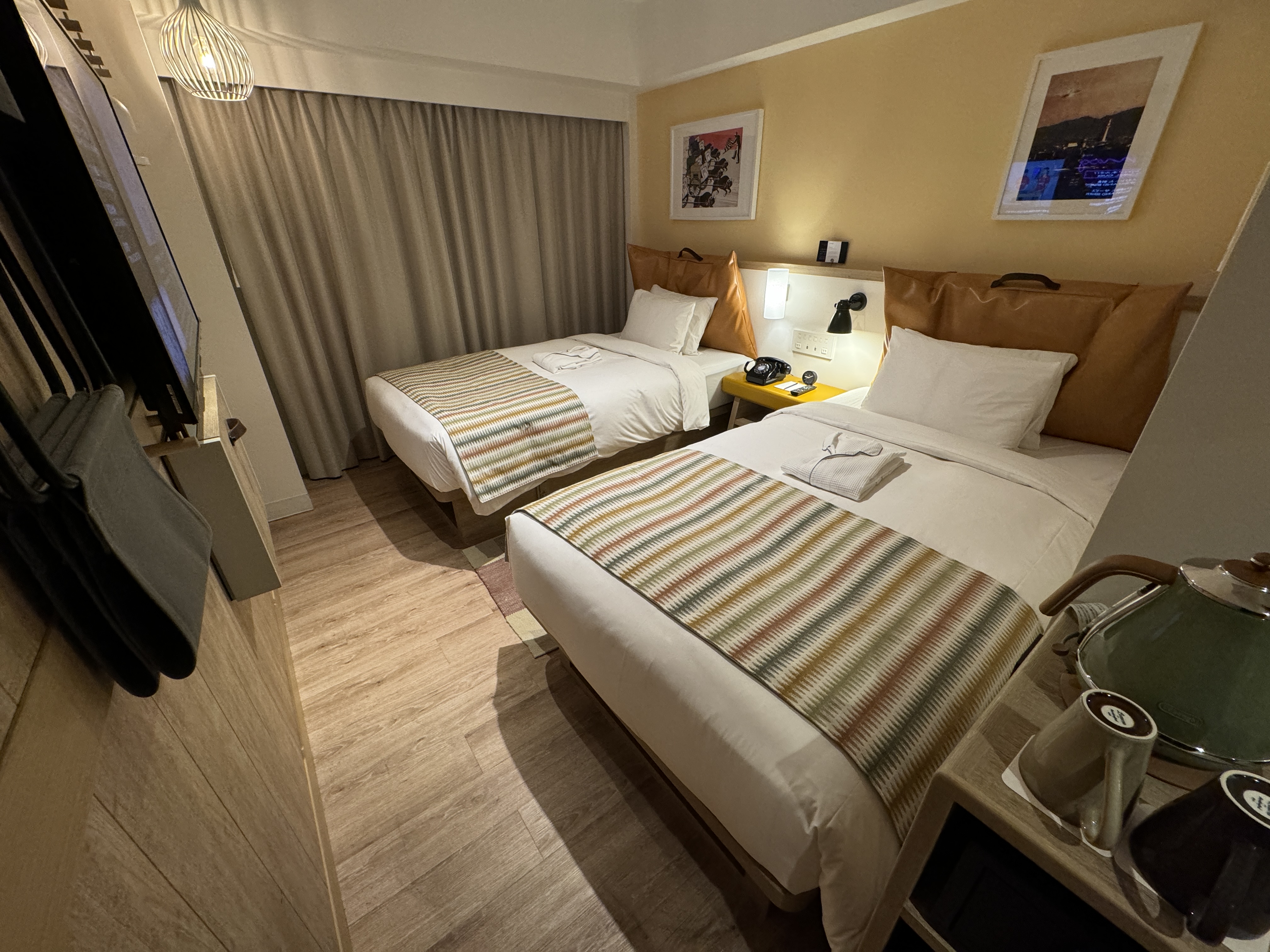 Moxy Kyoto Moxy Kyoto room twin beds