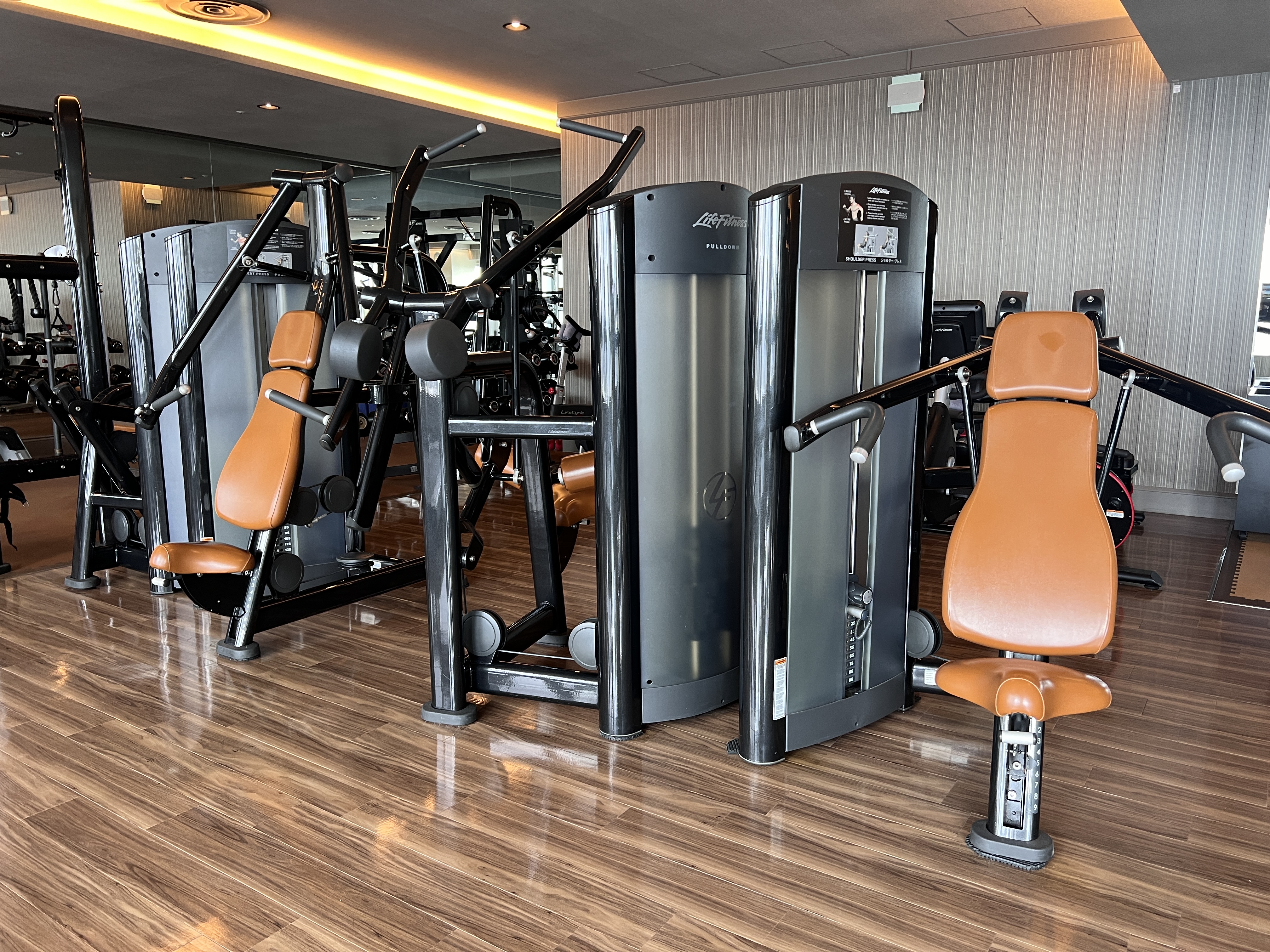 Ritz Carlton Tokyo fitness center machines Ritz Carlton Tokyo fitness center machines