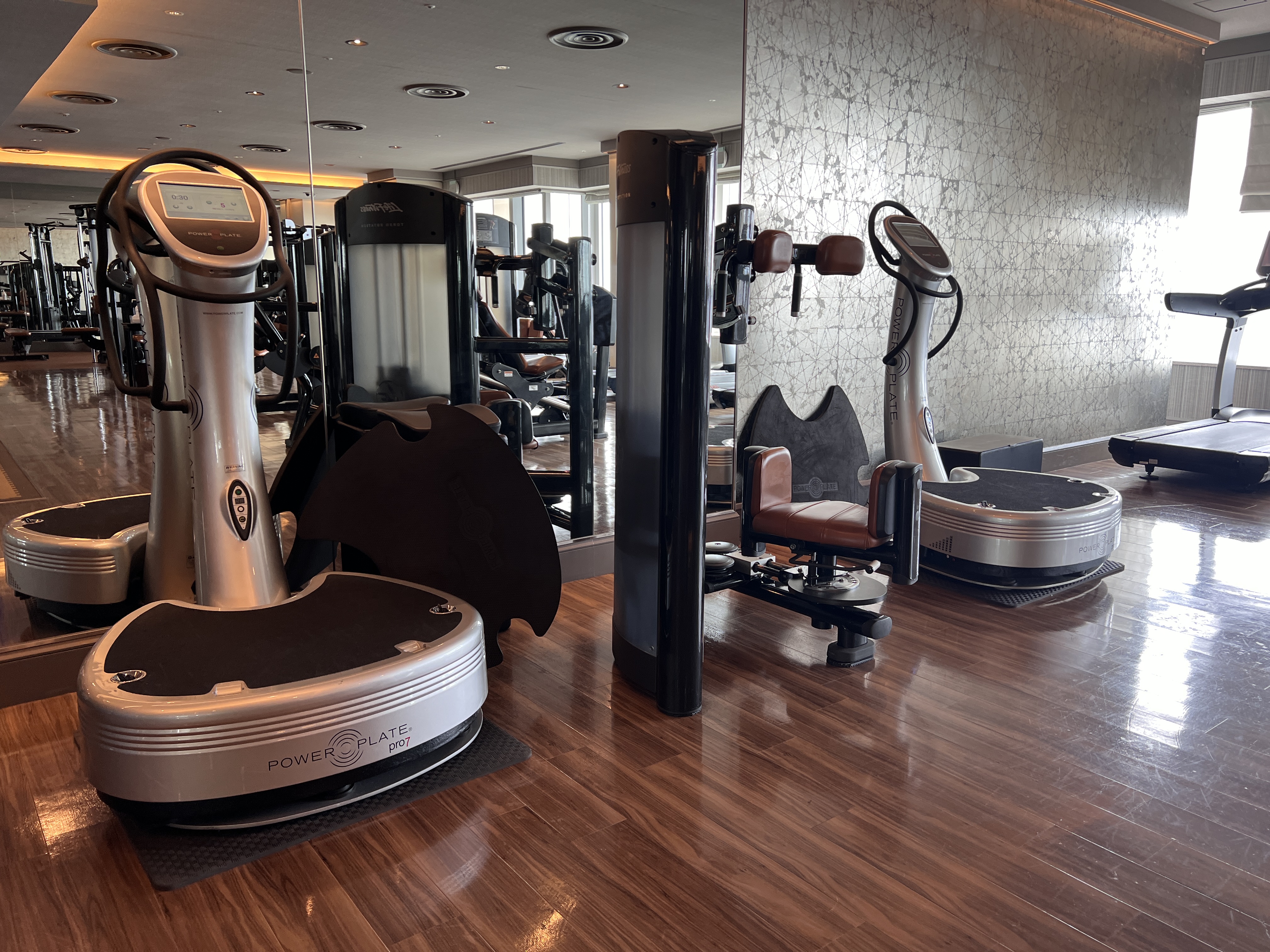 Ritz Carlton Tokyo fitness center power plate machines Ritz Carlton Tokyo fitness center power plate machines