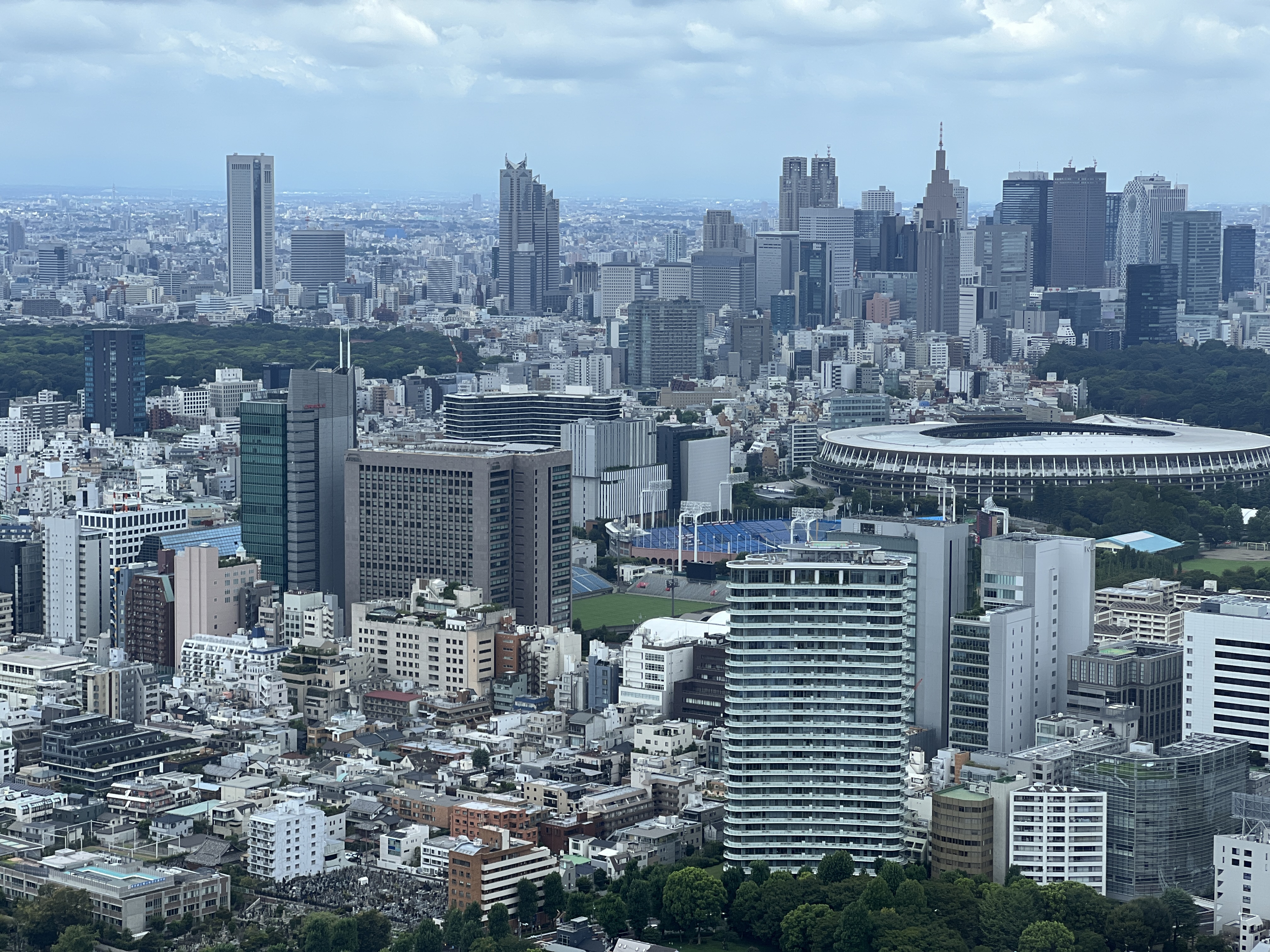 Ritz Carlton Tokyo view from room Ritz Carlton Tokyo view from room