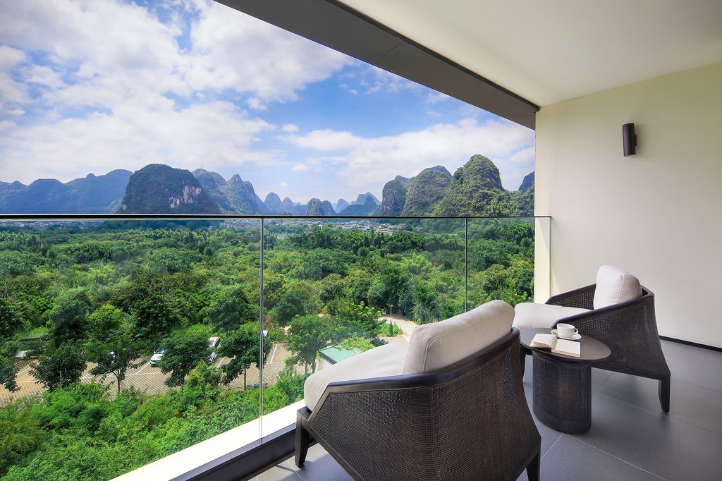 Yangshuo Jora Hotel Yangshuo Jora Hotel views from hotel terrace