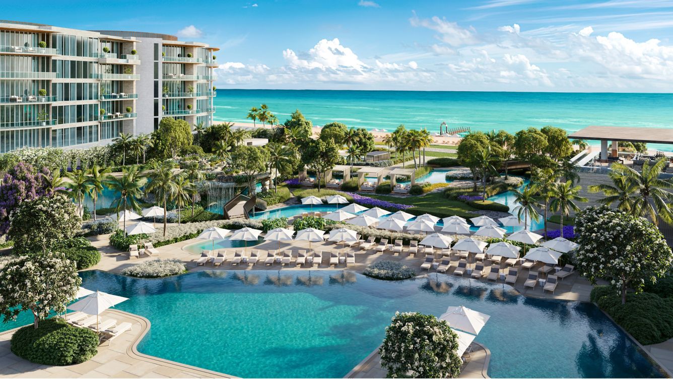 St. Regis Longboat Key view over pool St. Regis Longboat Key view over pool