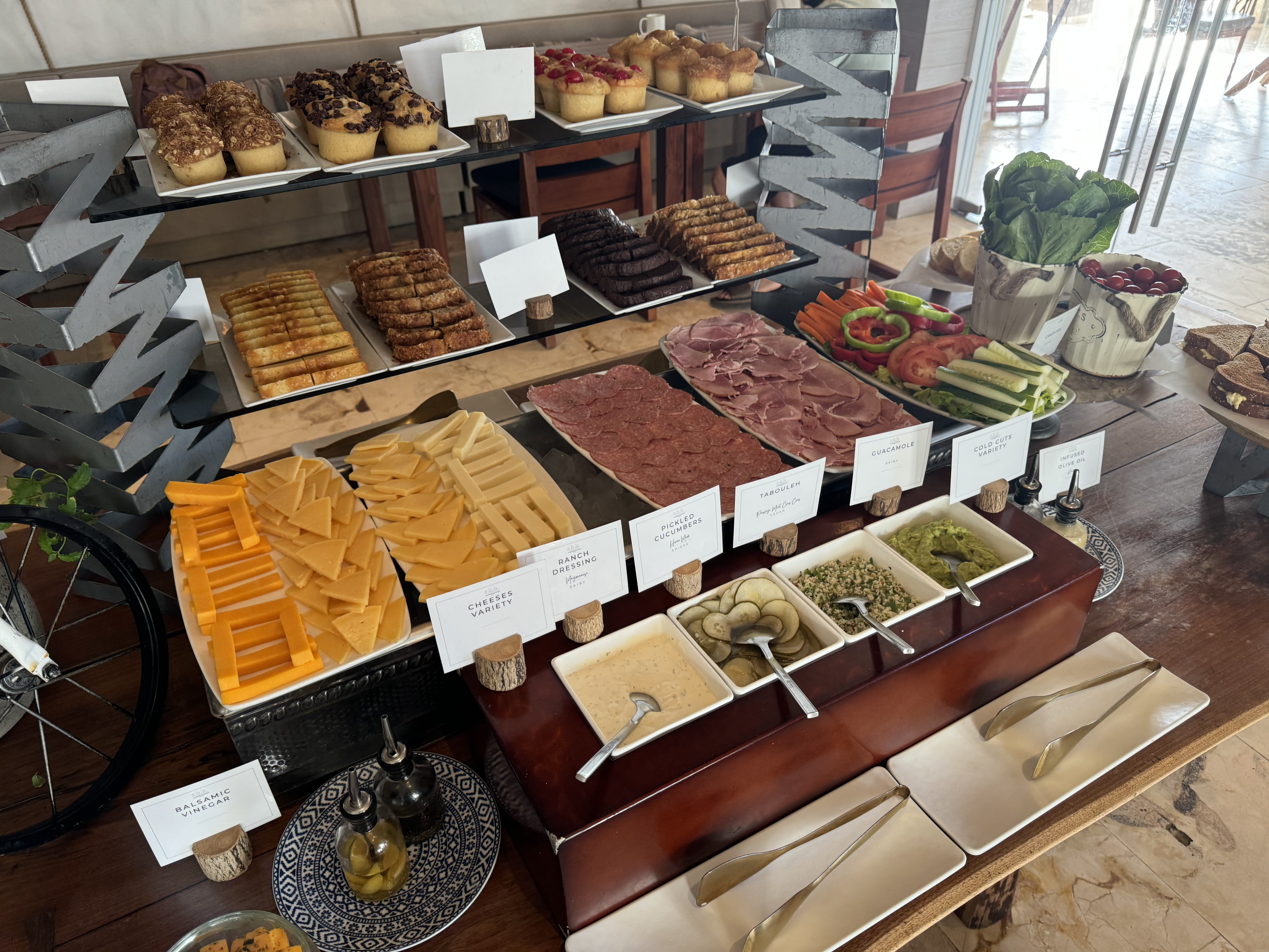 Alaia Belize Autograph Collection Sea Salt breakfast buffet meats pastries