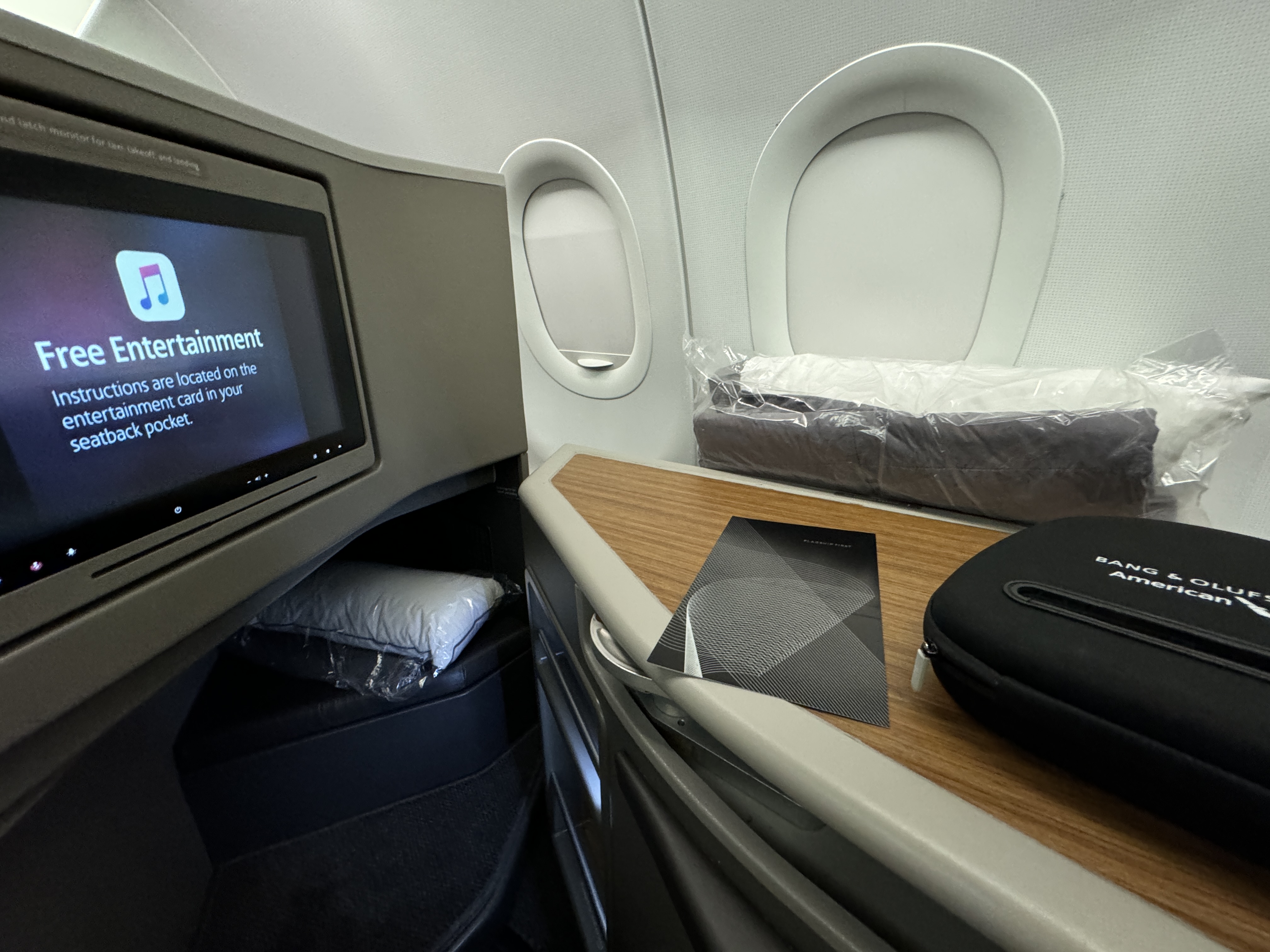 American Airlines A321T FIrst Class looking forward American Airlines A321T FIrst Class looking forward