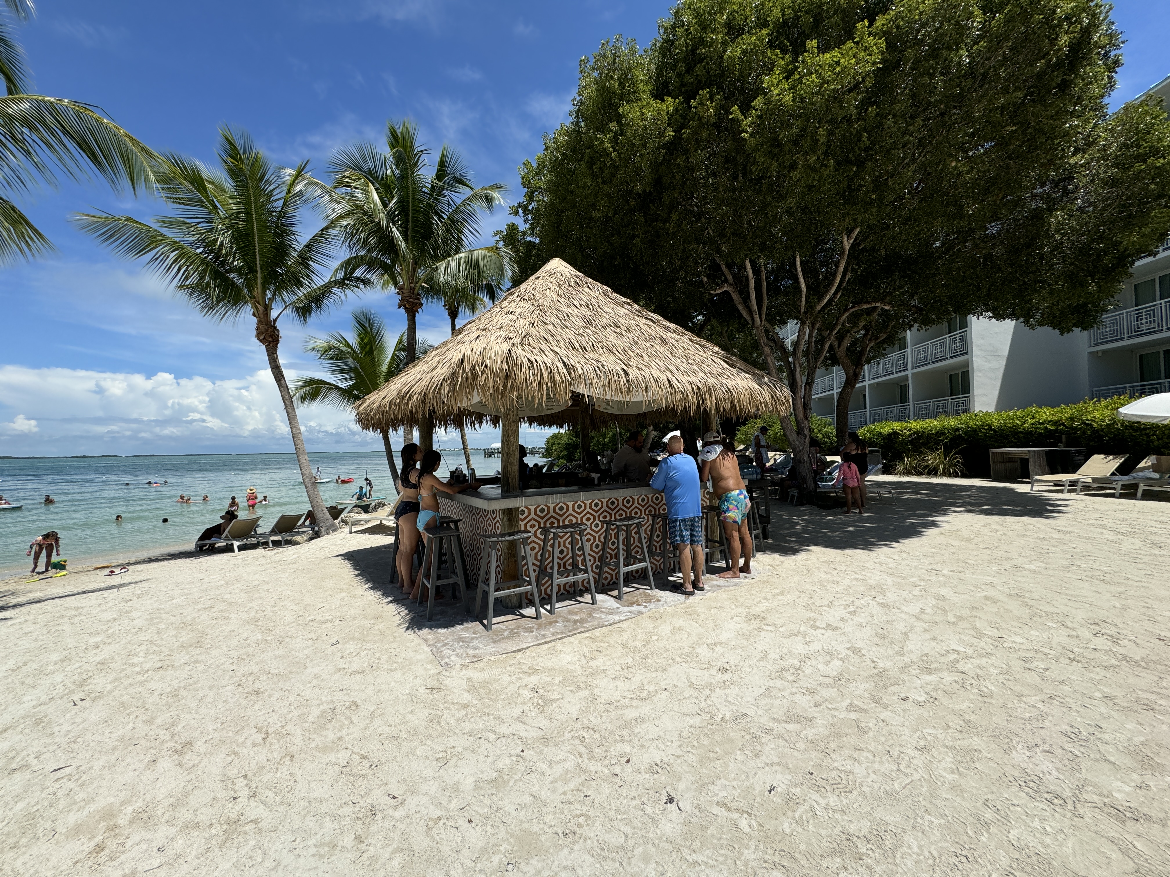 Bakers Cay Tiki Bar From Dry Rocks Bakers Cay Tiki Bar From Dry Rocks