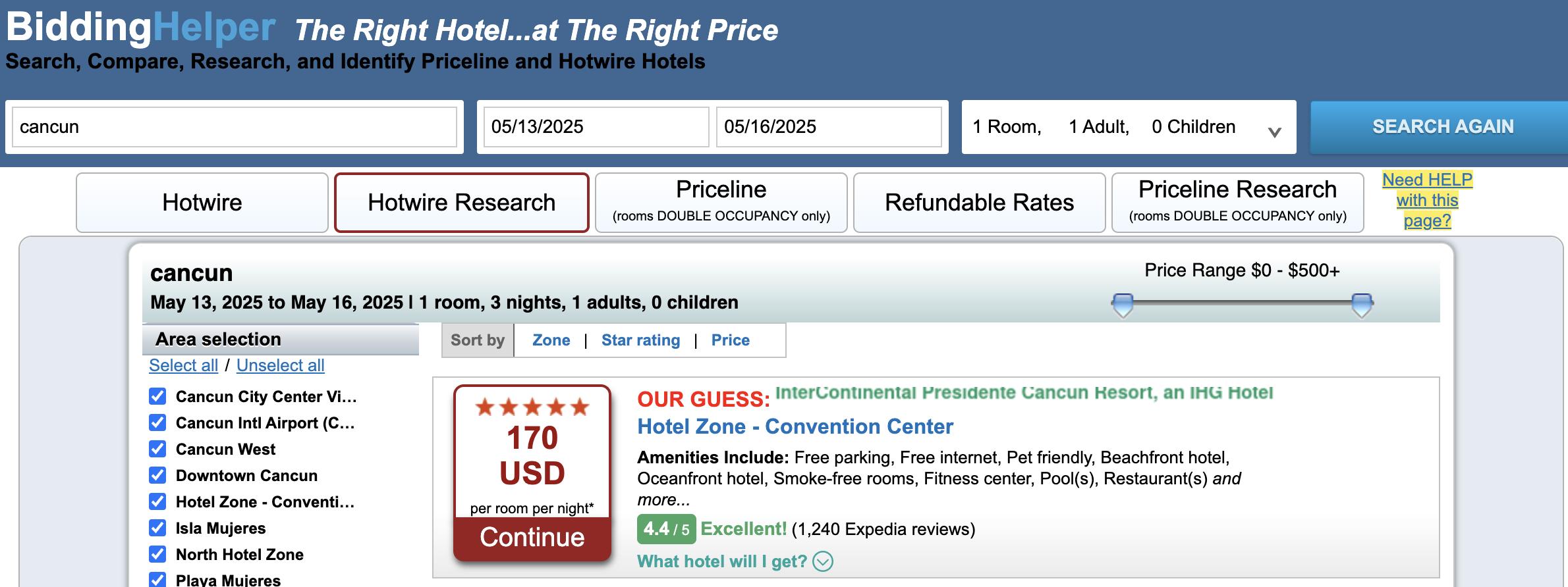 BetterBidding Cancun Result BetterBidding Cancun Result