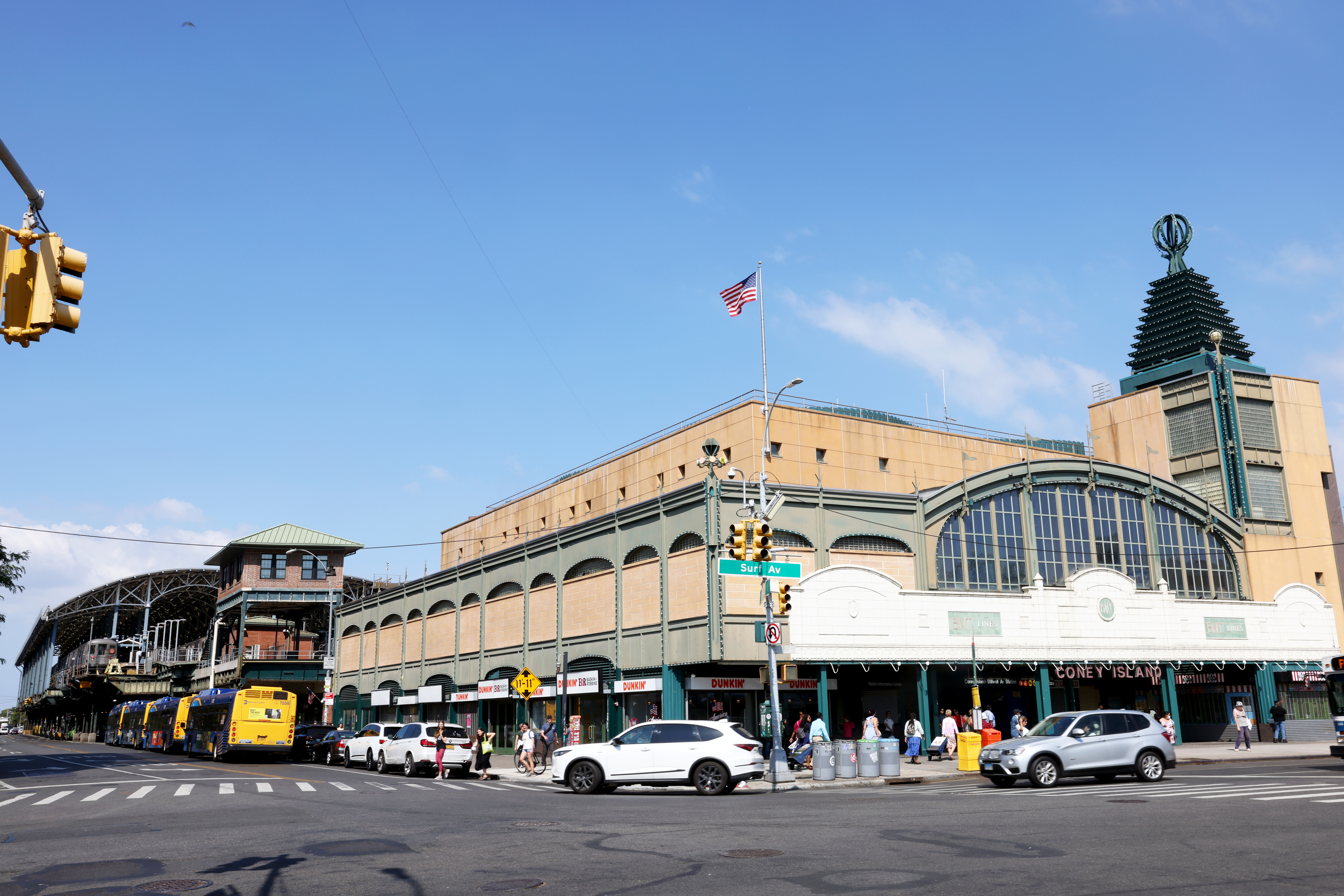 Coney Island Stillwell Ave subway stop
