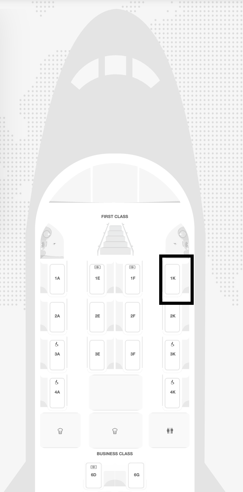 Emirates A380 Seat map Emirates A380 Seat map