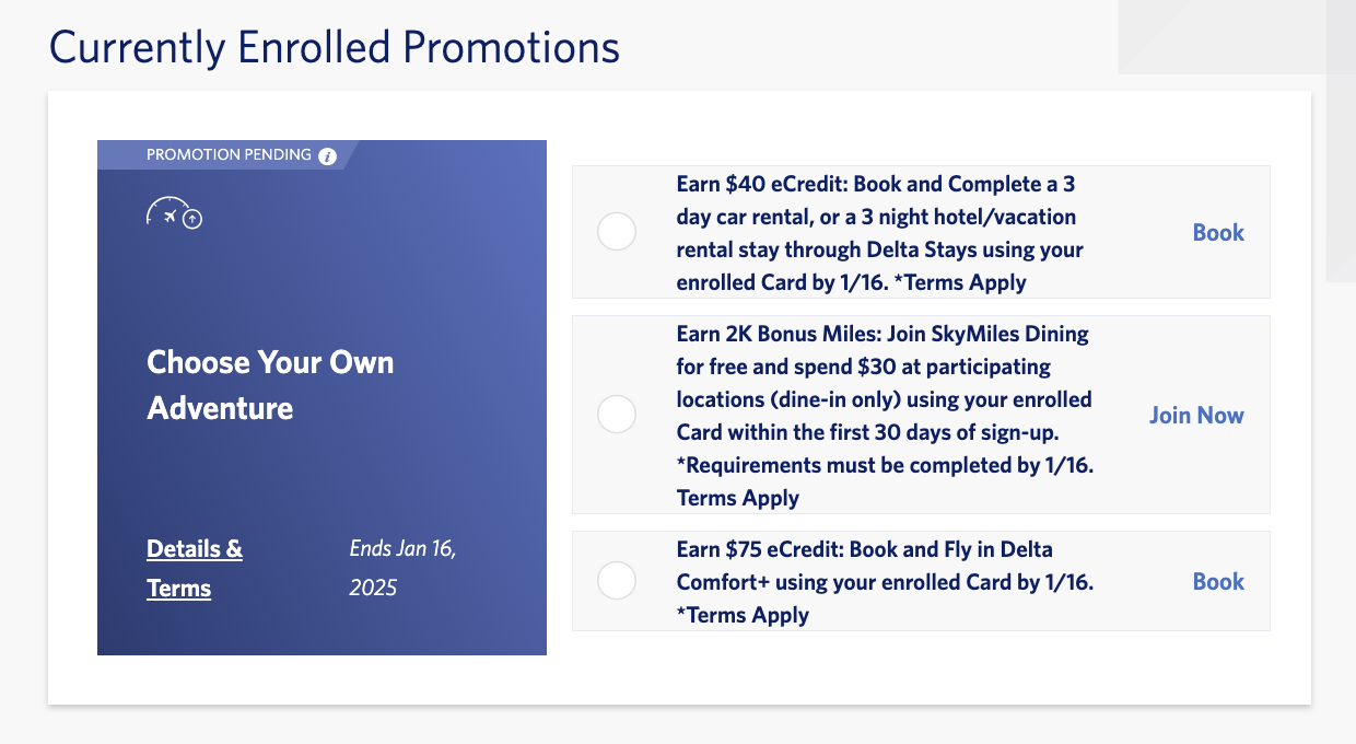 Enrolled Delta choose your own adventure Enrolled Delta choose your own adventure
