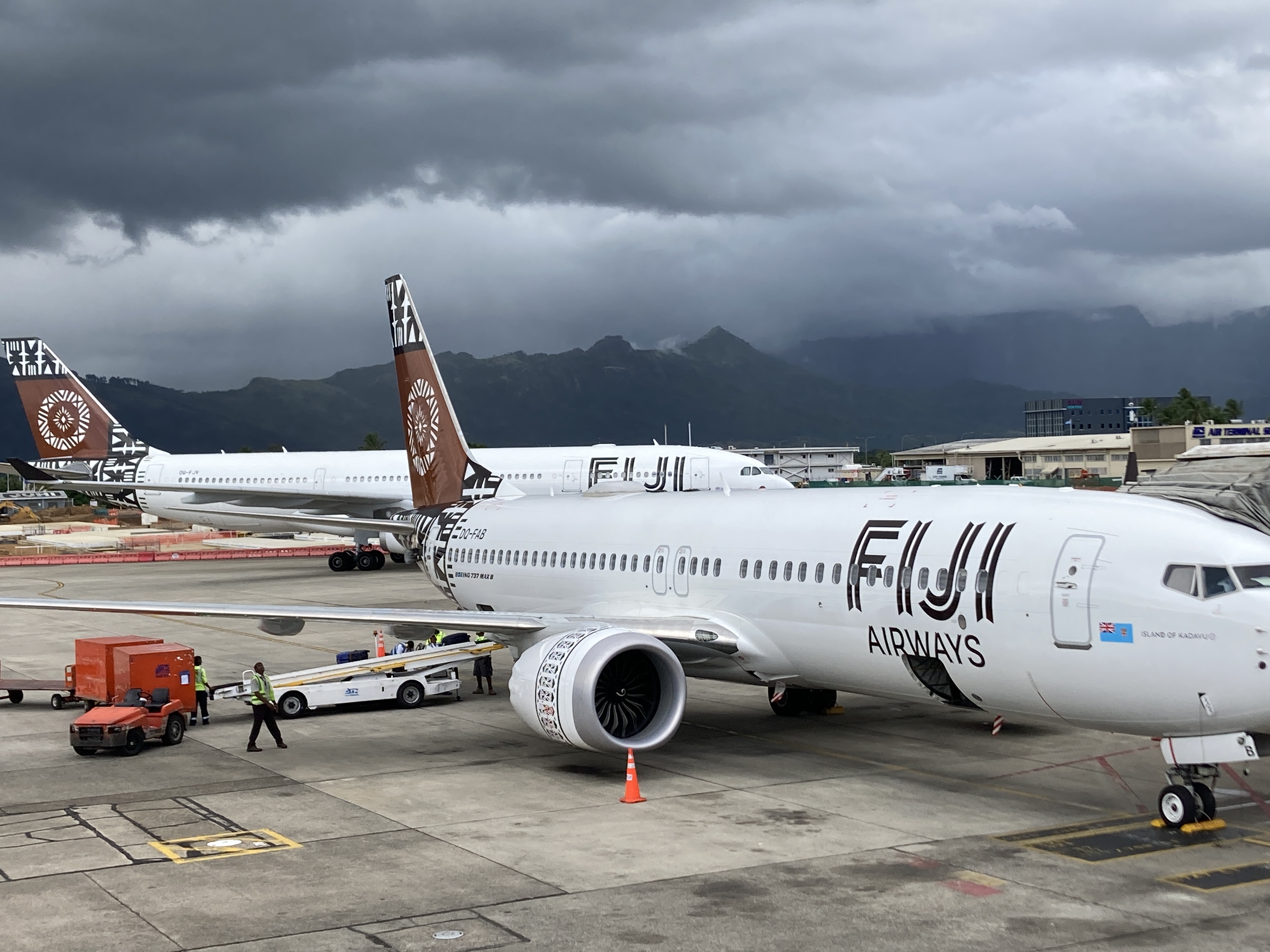Fiji Airways planes at NAN airport
