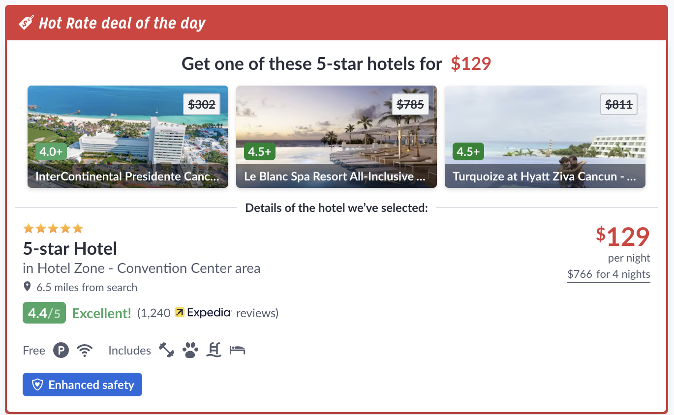 Hot Rate Cancun Hot Rate Cancun