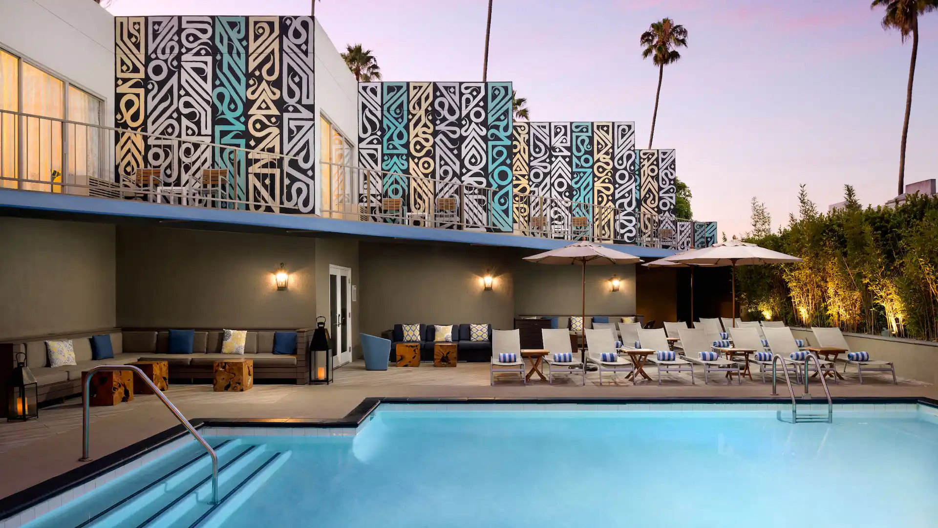 Hyatt Centric Delfina Santa Monica pool Hyatt Centric Delfina Santa Monica pool