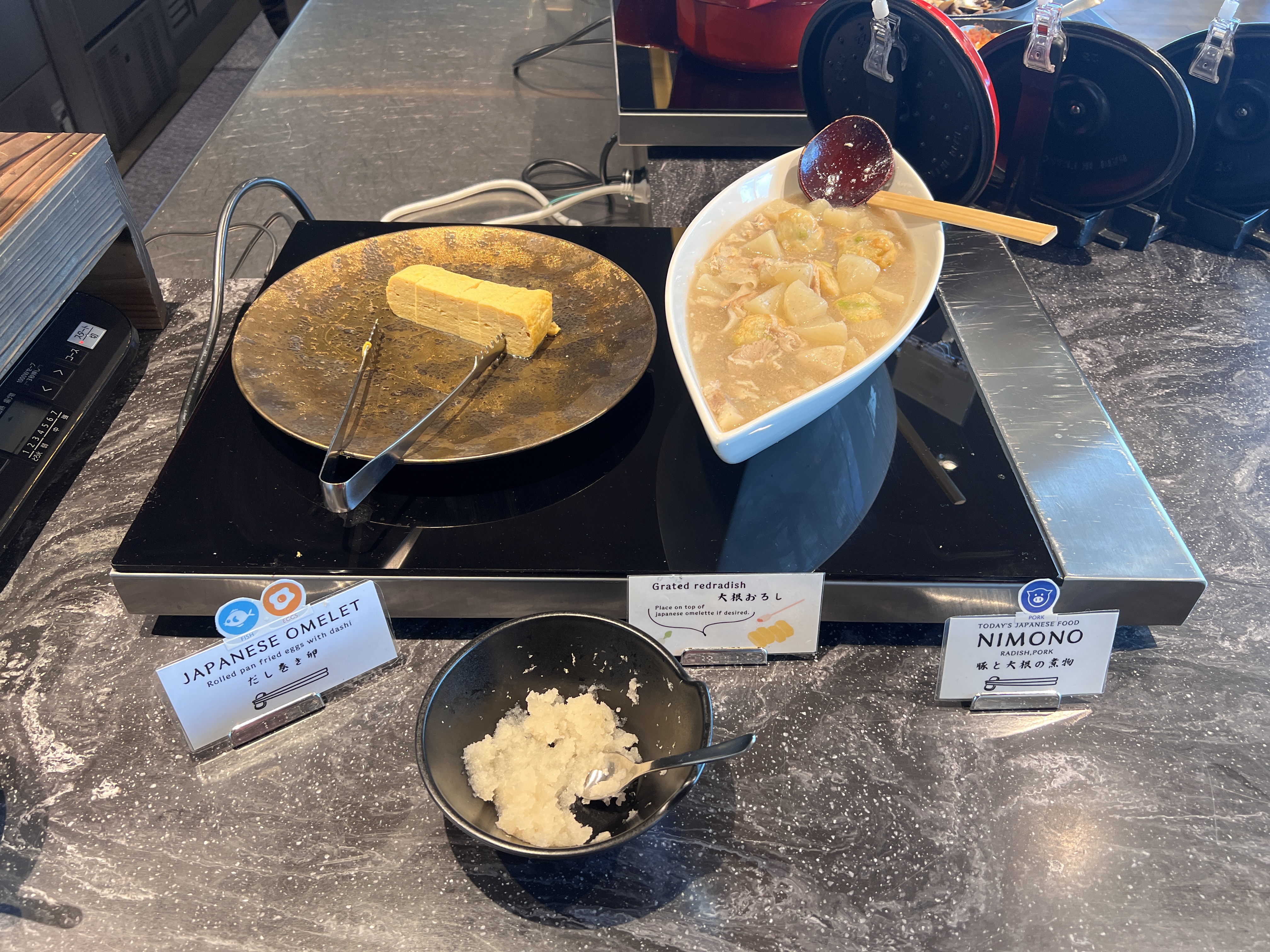Hyatt House Tokyo Shibuya breakfast japanese omelete station Hyatt House Tokyo Shibuya breakfast japanese omelete station