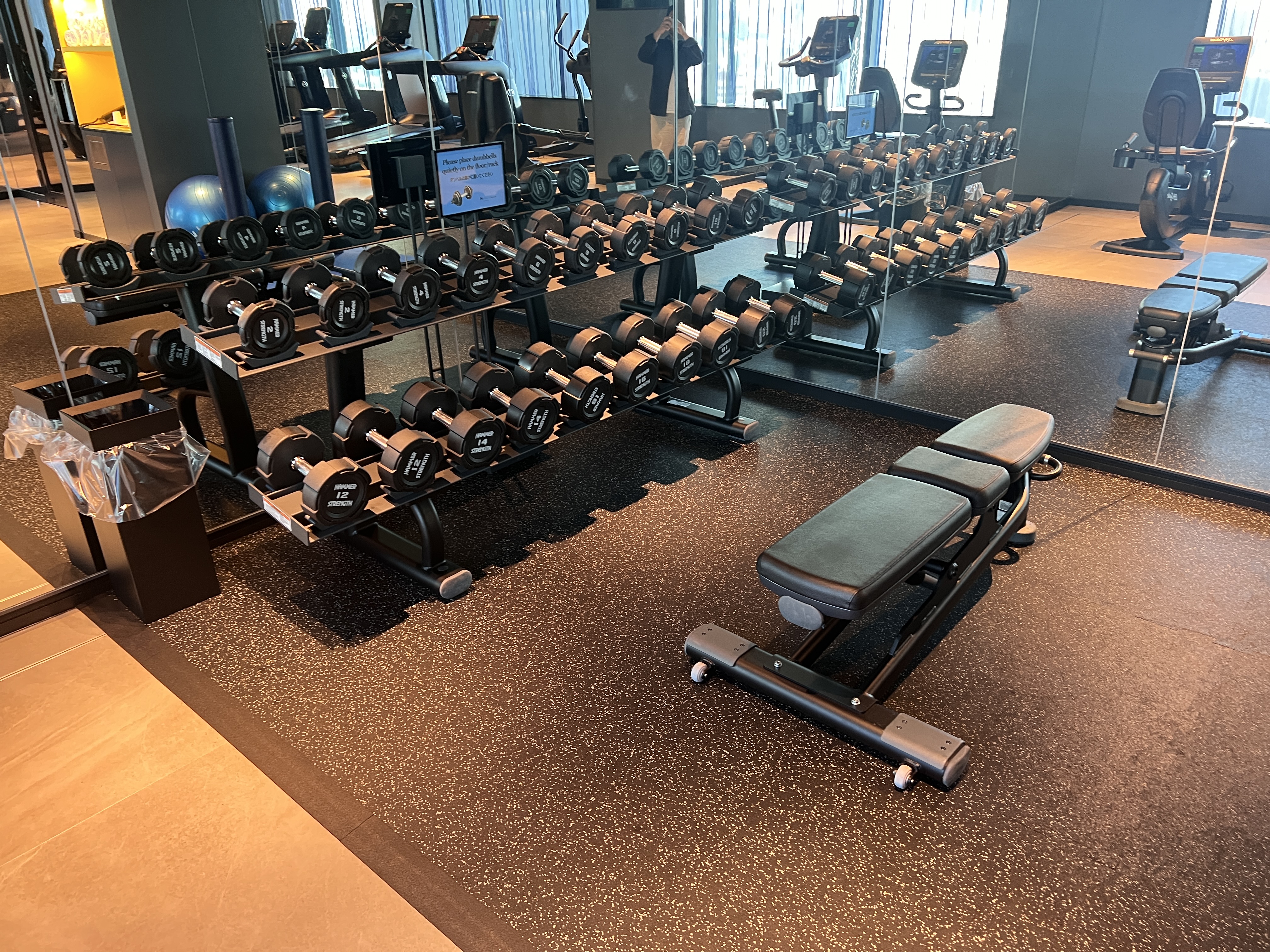 Hyatt House Tokyo Shibuya fitness center strength equipment Hyatt House Tokyo Shibuya fitness center strength equipment