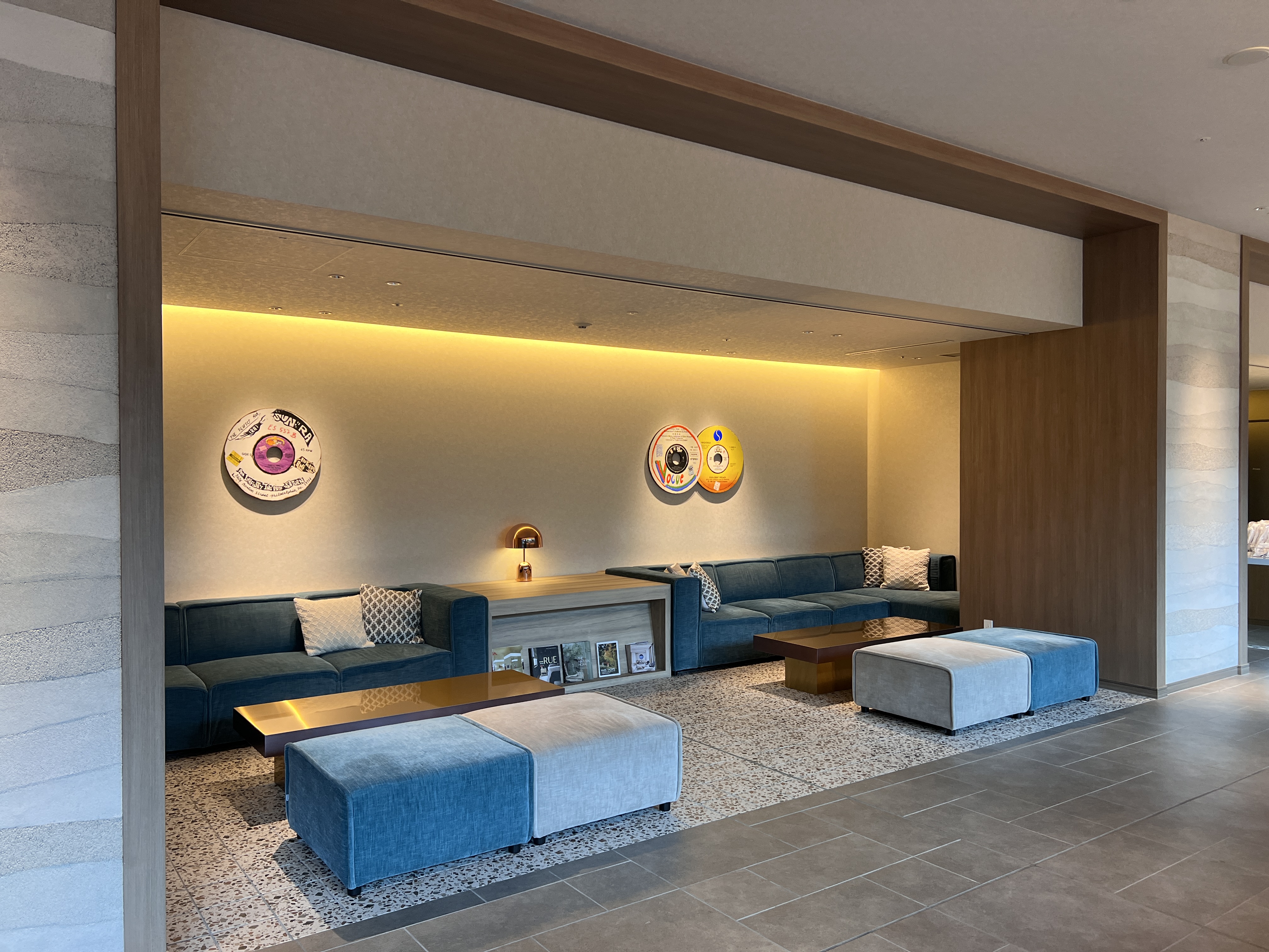 Hyatt House Tokyo Shibuya lobby main seating area Hyatt House Tokyo Shibuya lobby main seating area