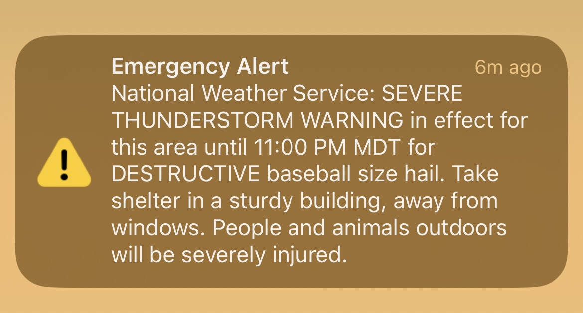 Emergency Alert Emergency Alert