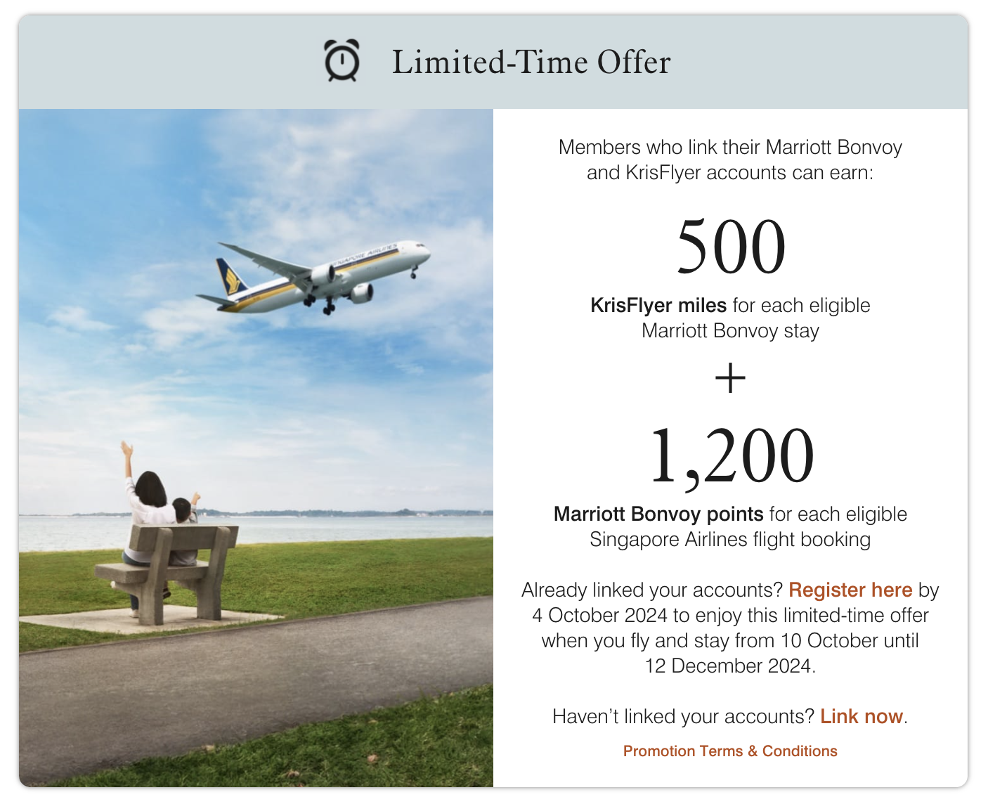 Marriott Bonvoy Singapre KrisFlyer dual earn promotion Marriott Bonvoy Singapre KrisFlyer dual earn promotion