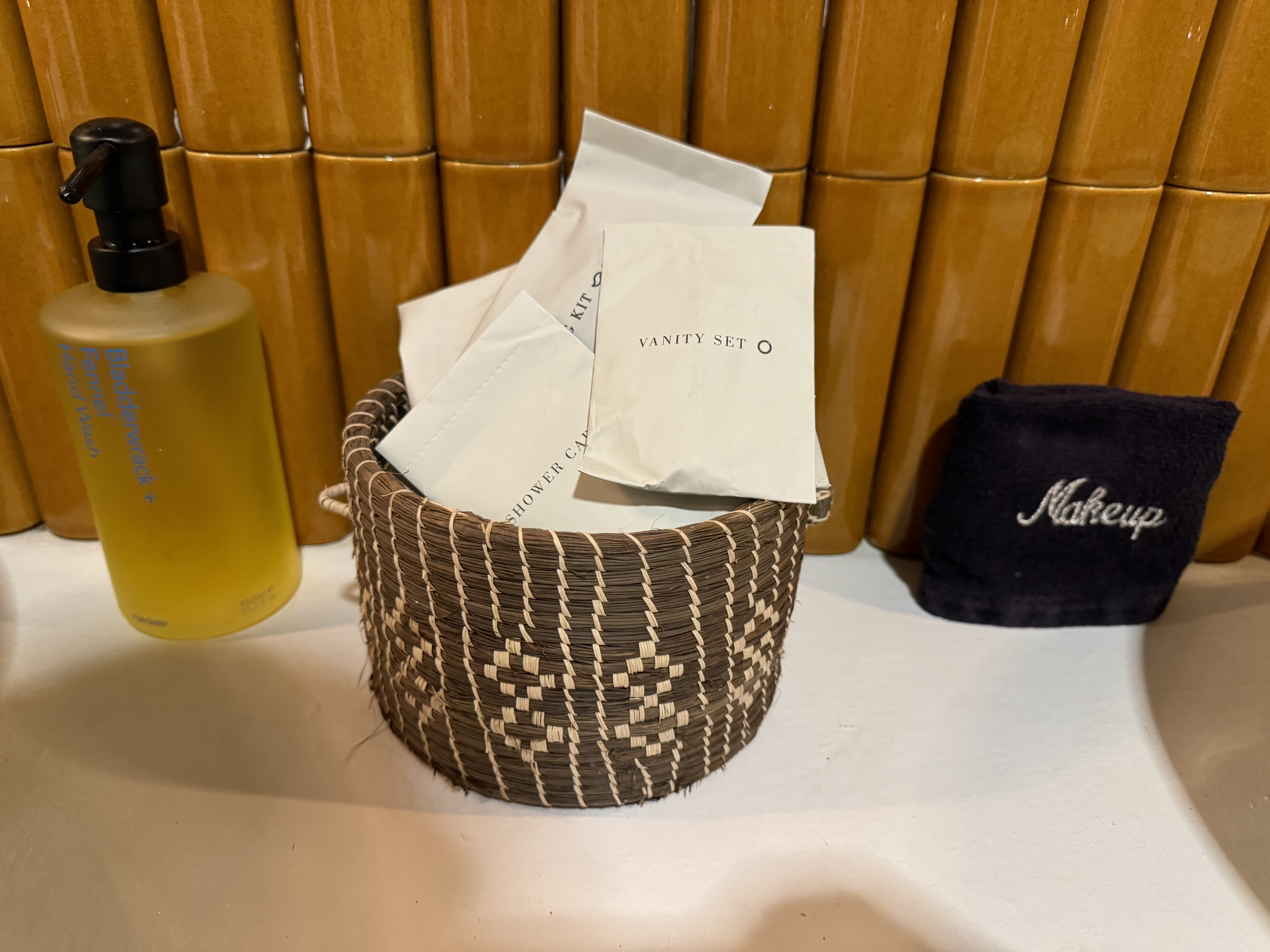 Matachica Resort Belize Mr Mrs Smith bathroom amenities Matachica Resort Belize Mr Mrs Smith bathroom amenities
