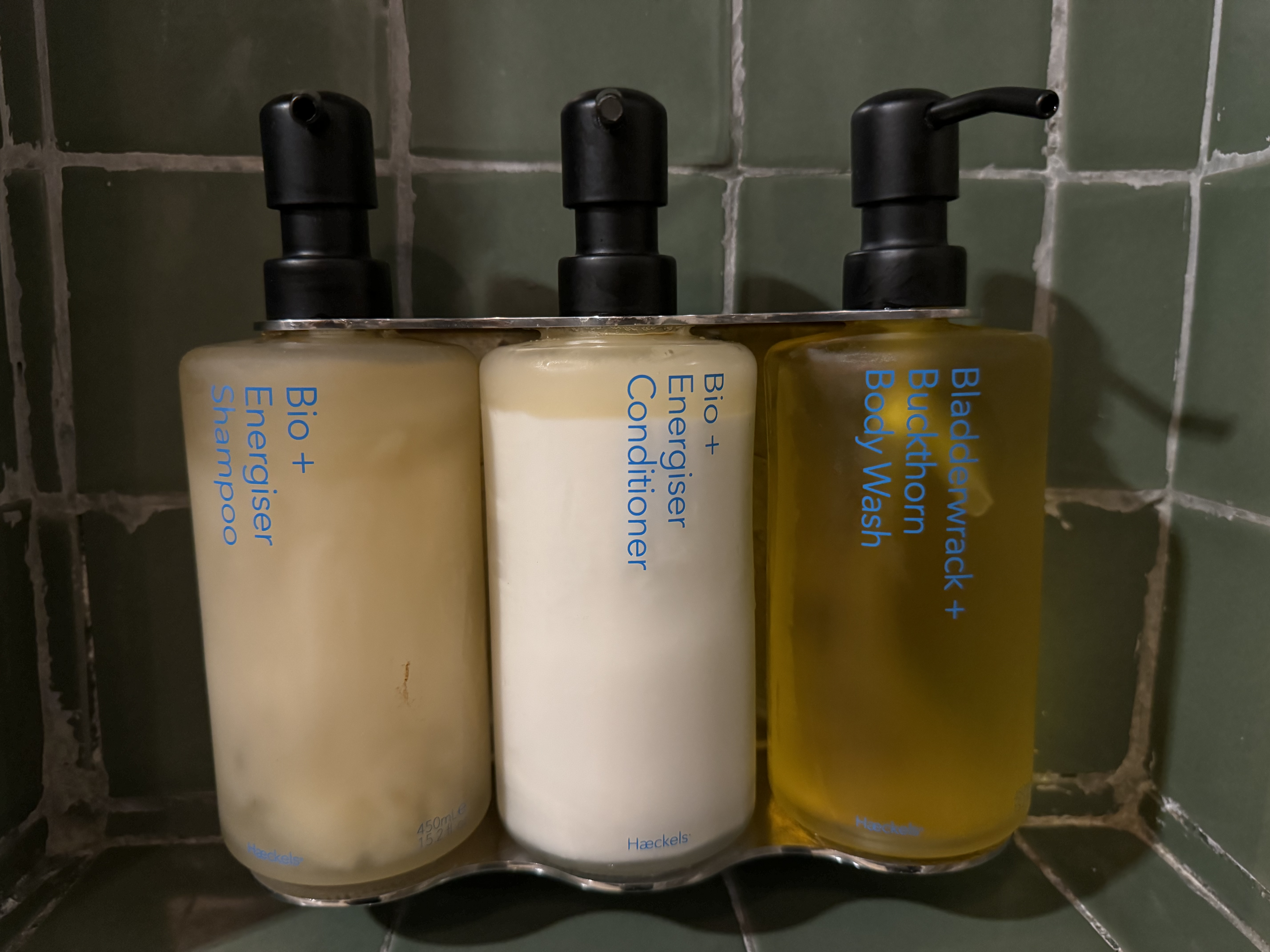 Matachica Resort Belize Mr Mrs Smith bathroom shower pump bottles Matachica Resort Belize Mr Mrs Smith bathroom shower pump bottles