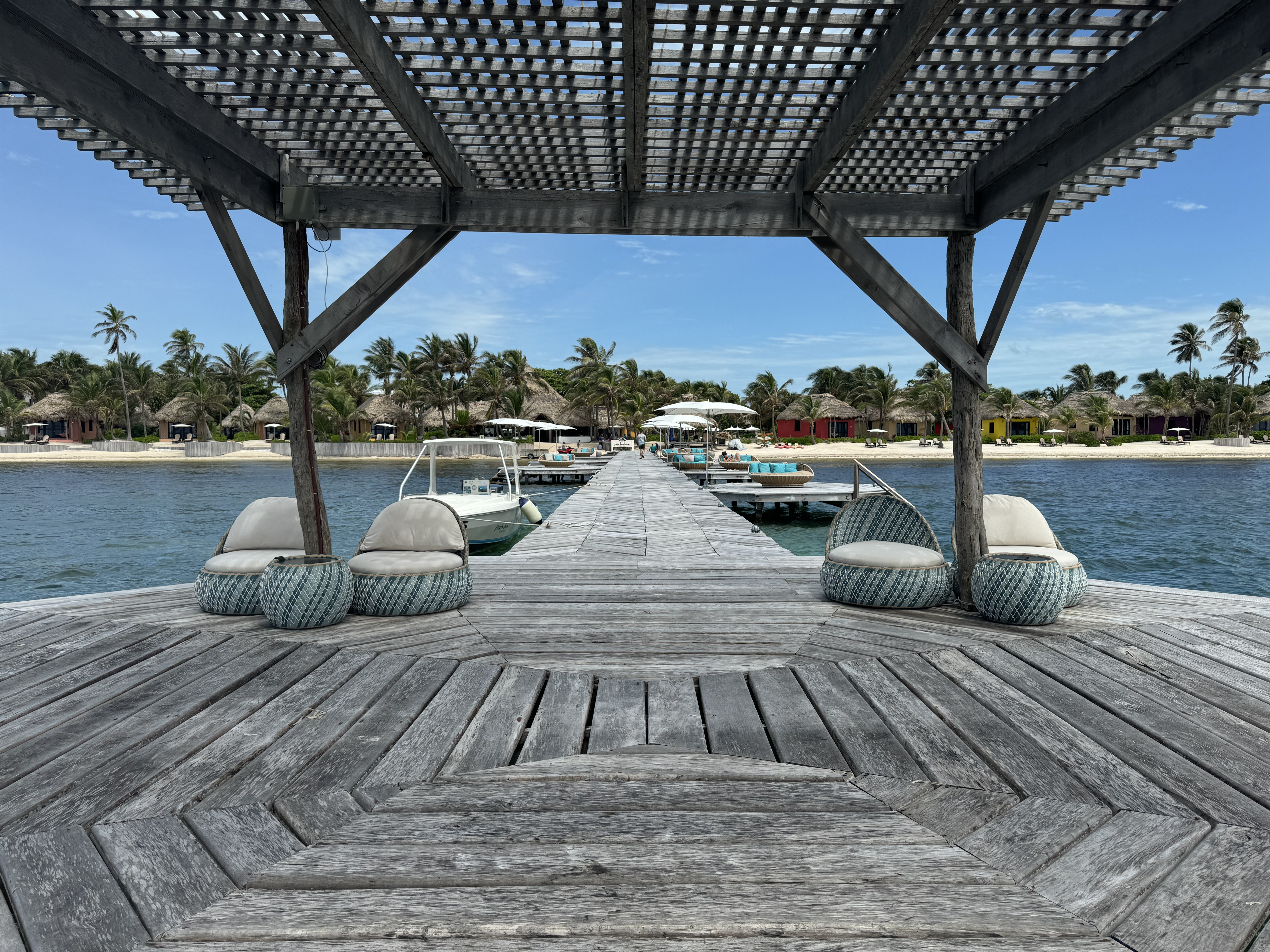 Matachica Resort Belize Mr Mrs Smith beach gazebo Matachica Resort Belize Mr Mrs Smith beach gazebo