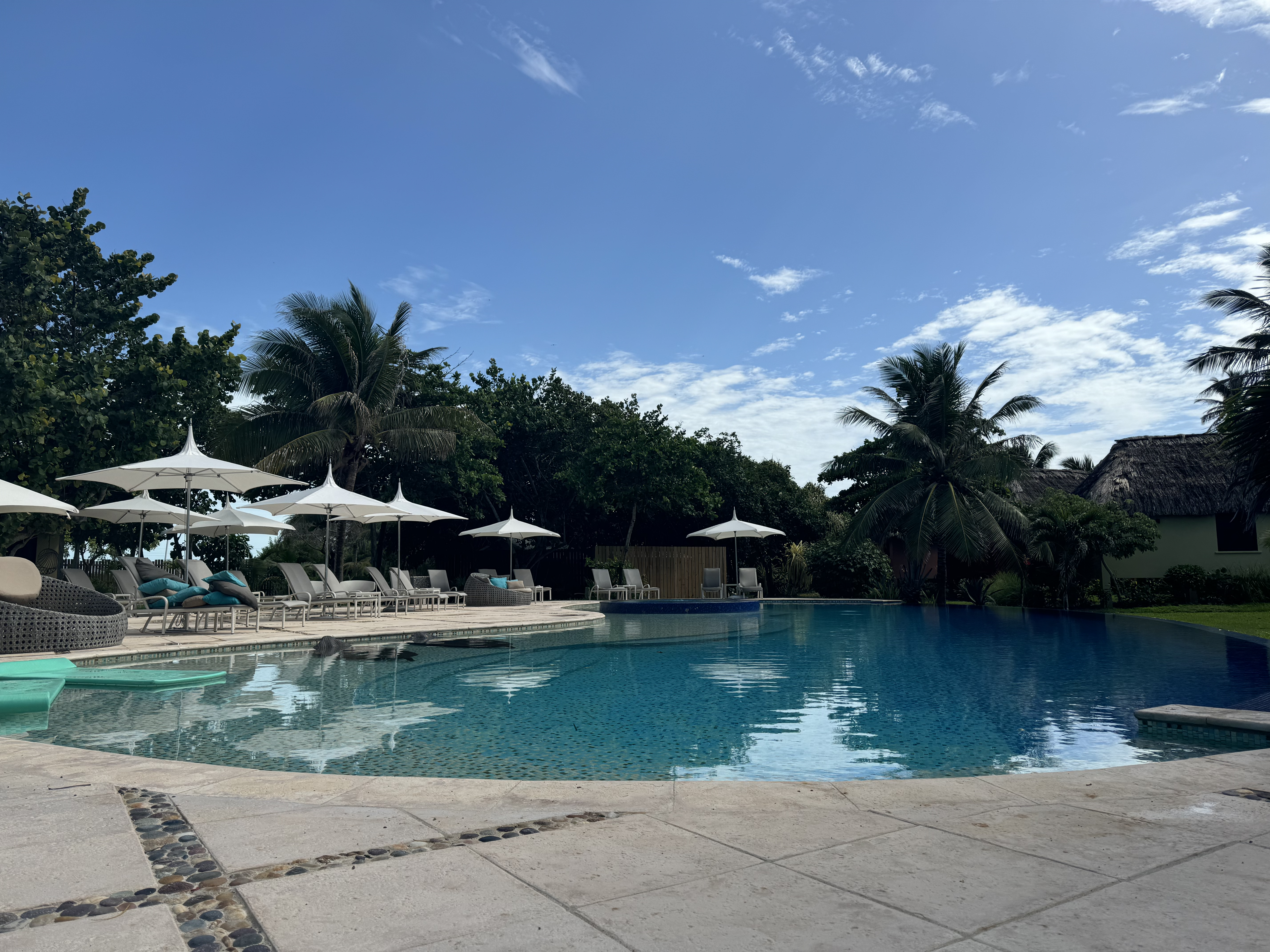 Matachica Resort Belize Mr Mrs Smith pool Matachica Resort Belize Mr Mrs Smith pool