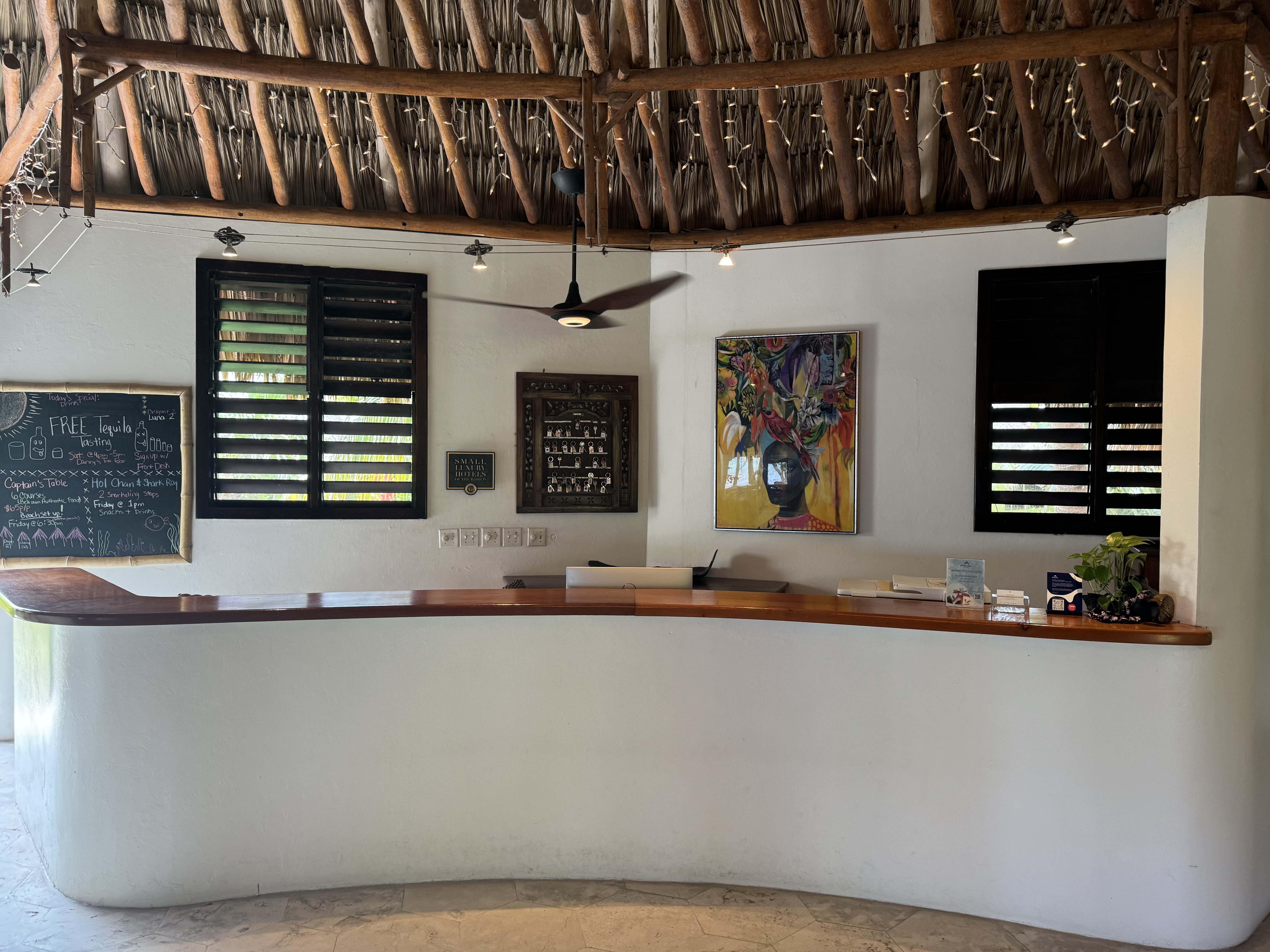 Matachica Resort Belize Mr Mrs Smith reception Matachica Resort Belize Mr Mrs Smith reception
