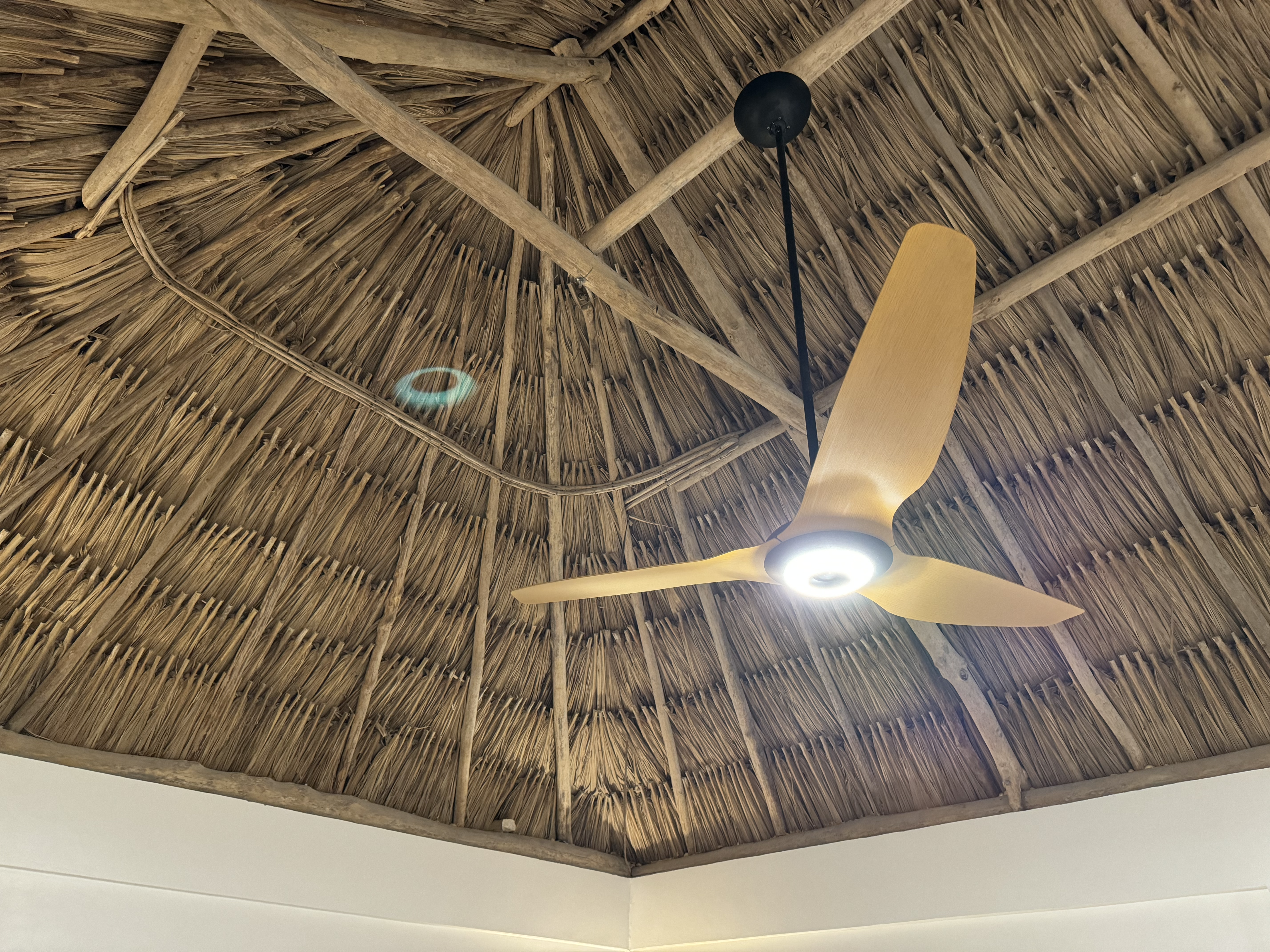 Matachica Resort Belize Mr Mrs Smith room ceiling fan Matachica Resort Belize Mr Mrs Smith room ceiling fan