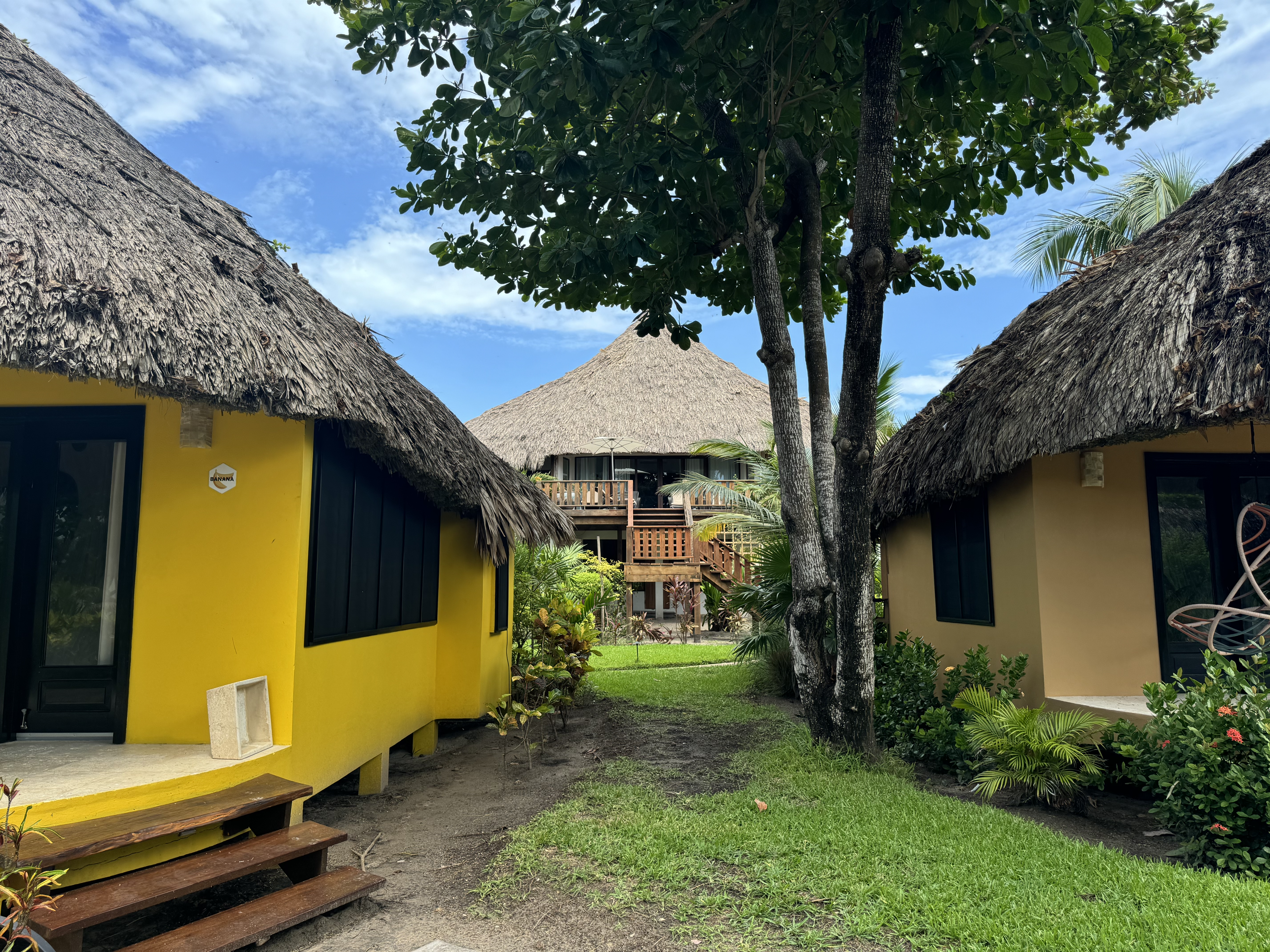 Matachica Resort Belize Mr Mrs Smith spa between huts Matachica Resort Belize Mr Mrs Smith spa between huts