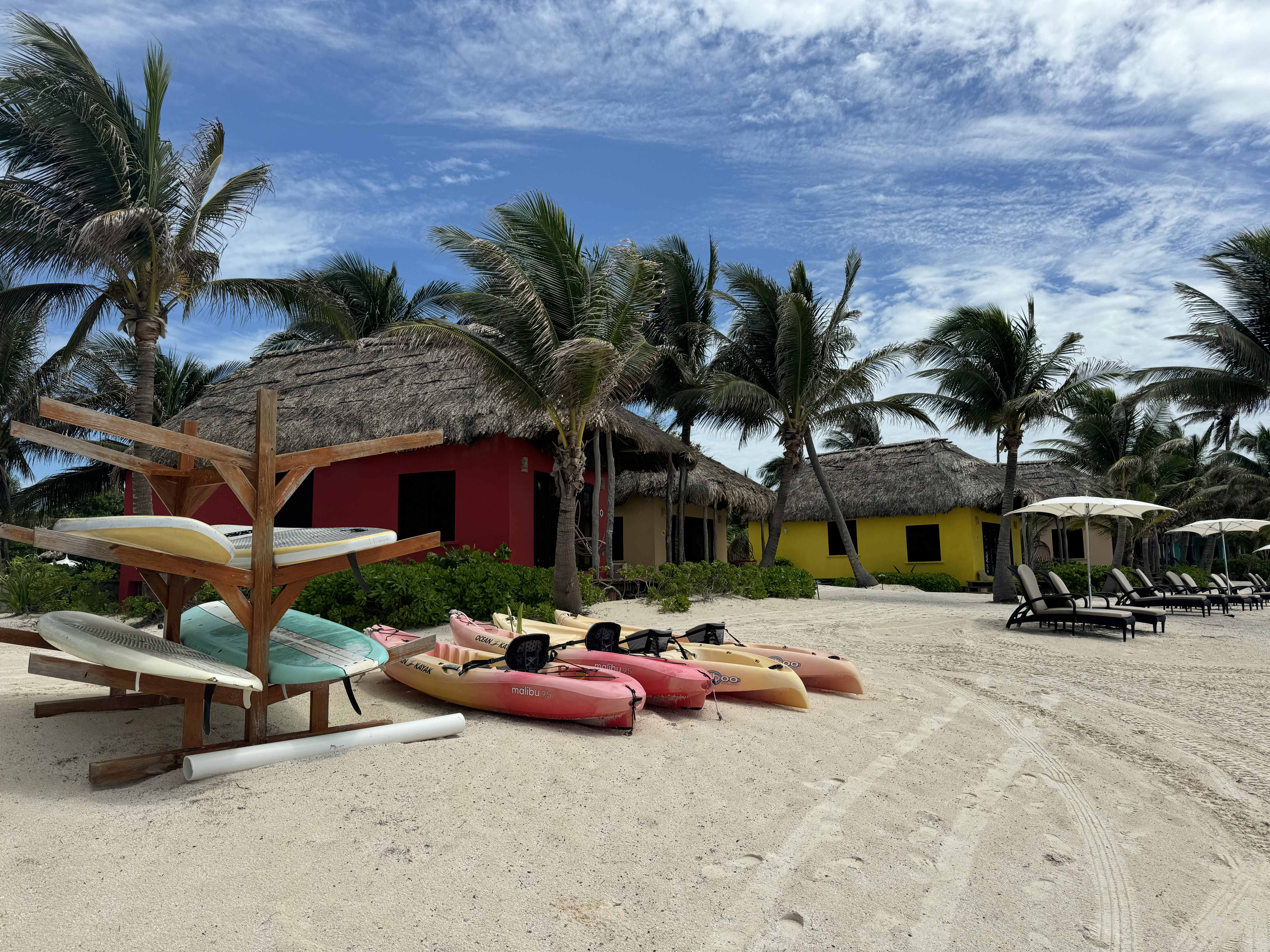 Matachica Resort Belize Mr Mrs Smith sports equipment Matachica Resort Belize Mr Mrs Smith sports equipment