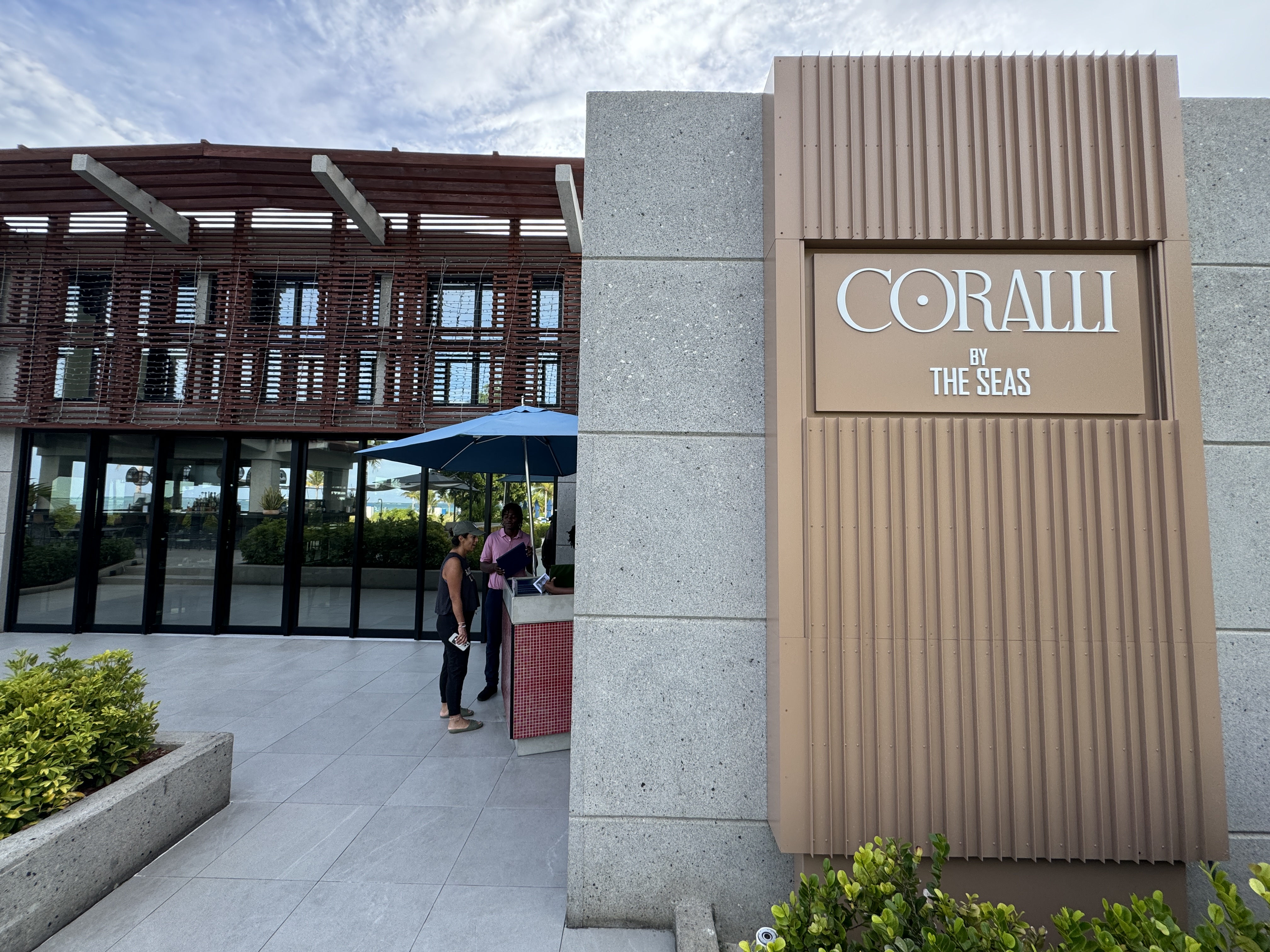 Ritz Turks Coralli Restaurant Sign