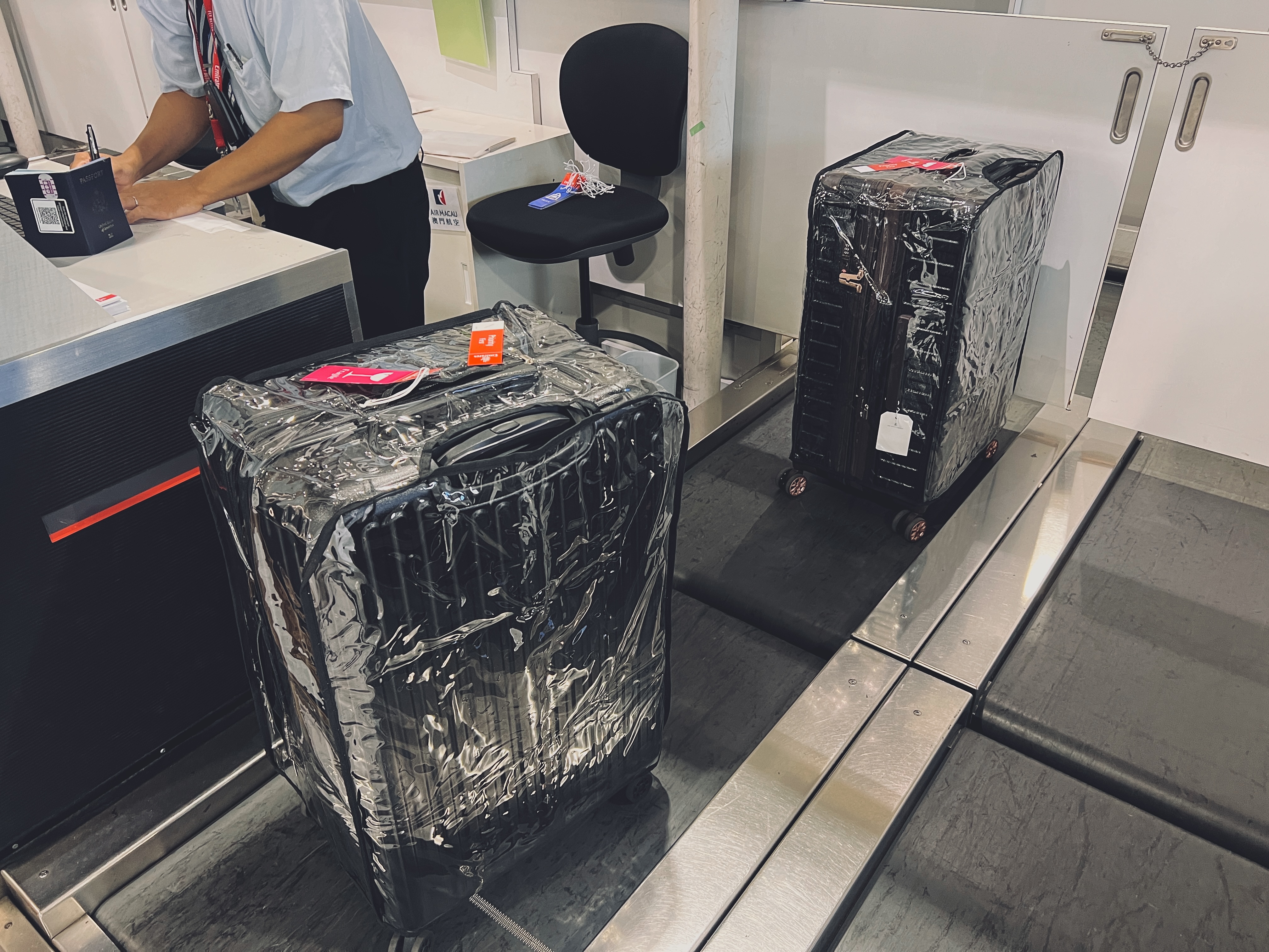 checked bags at NRT checked bags at NRT