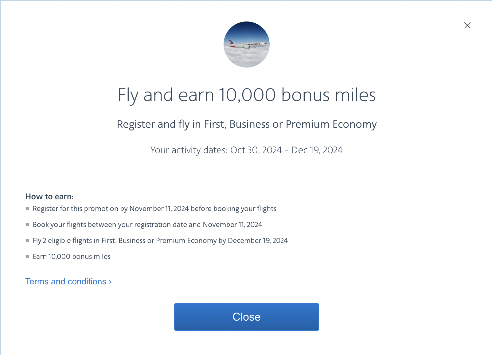 AA Bonus Miles Promo AA Bonus Miles Promo