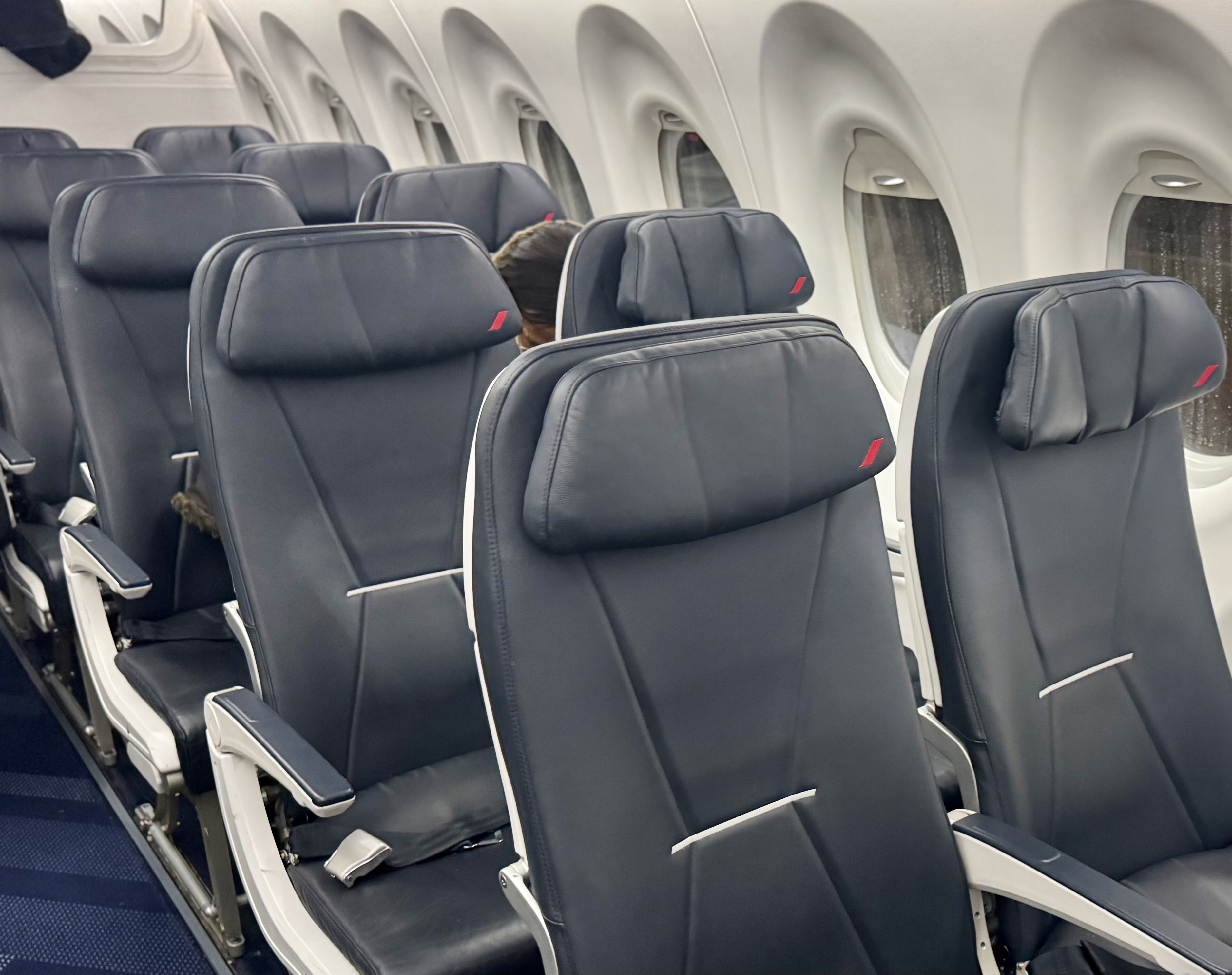 Air France Airbus A220 business class cabin right side