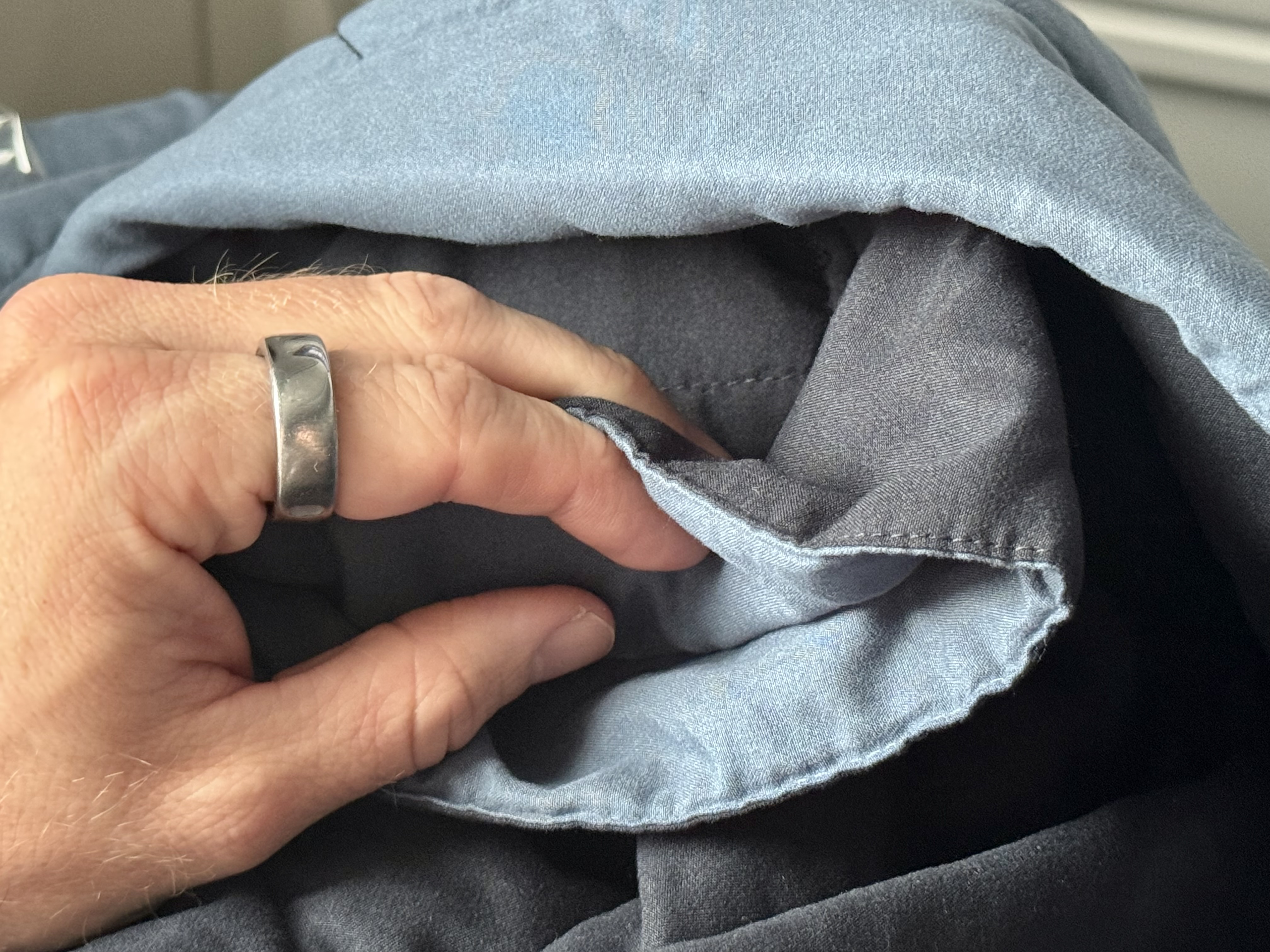 Air France Boeing 789 premium economy blanket Air France Boeing 789 premium economy blanket