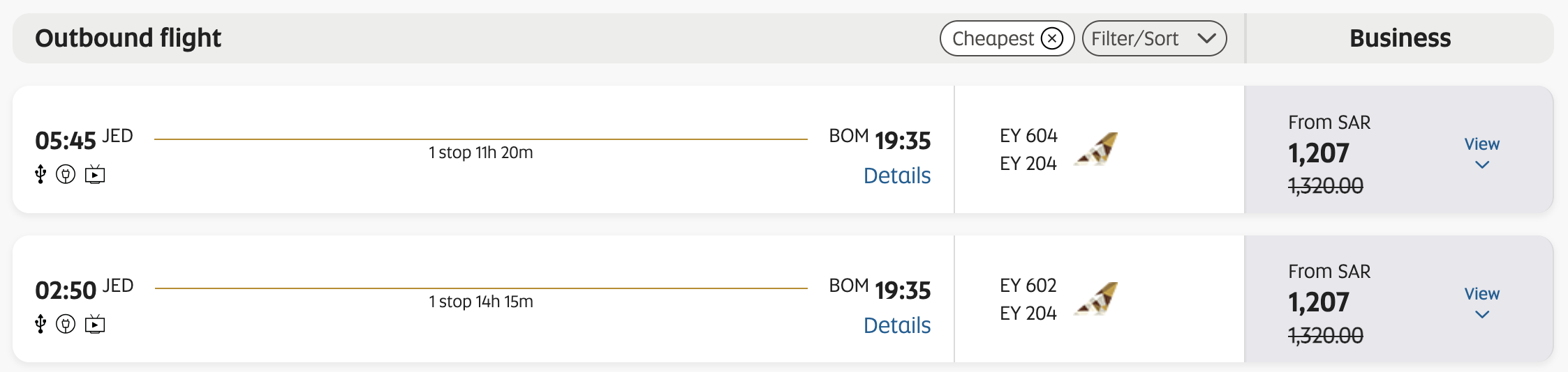 Amex Etihad discount JED AUH BOM business class Amex Etihad discount JED AUH BOM business class