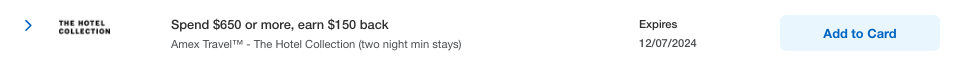 Amex Offer Hotel Collection October 2024 Amex Offer Hotel Collection October 2024
