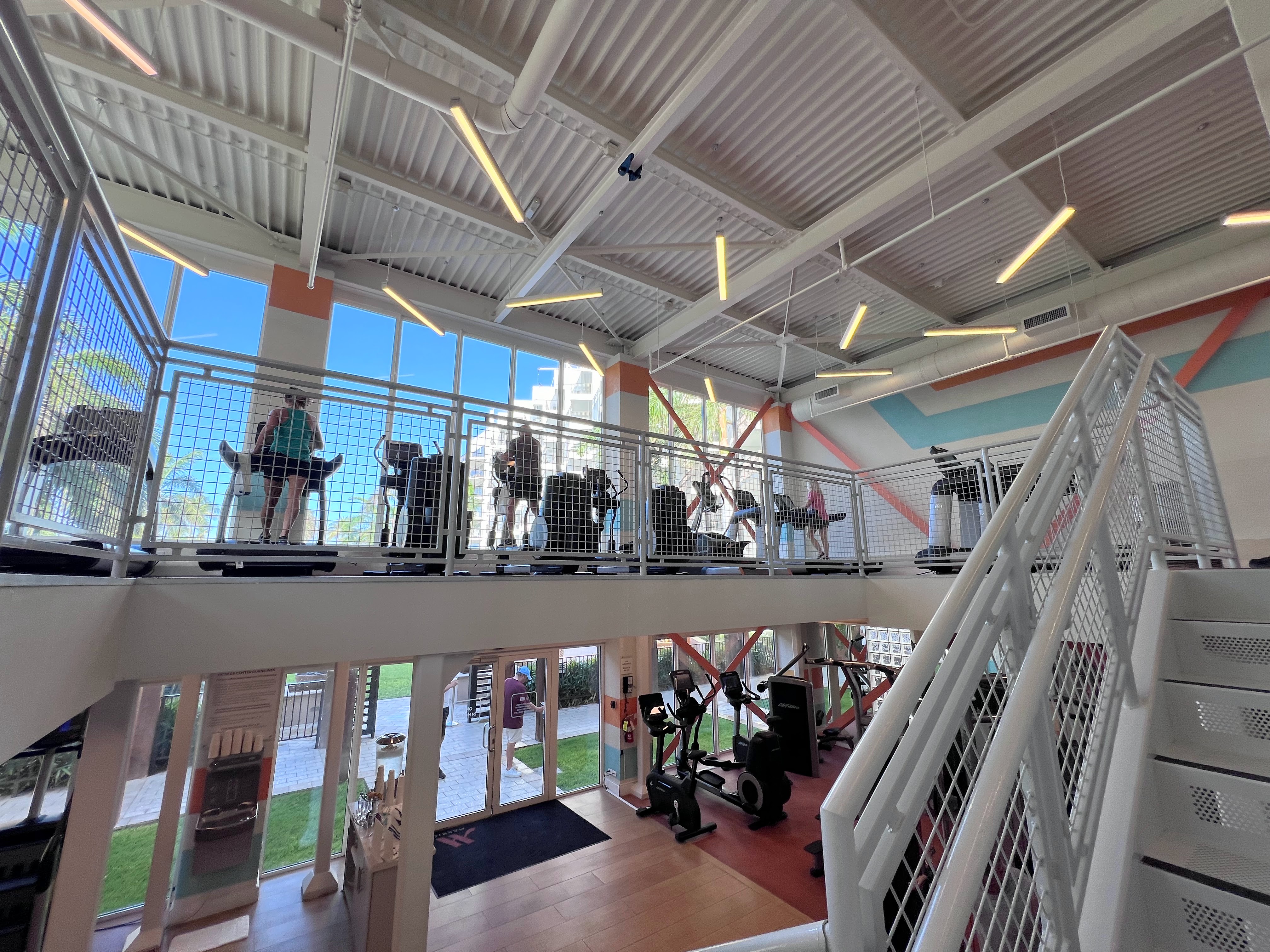 Aruba Marriott Resort fitness center Aruba Marriott Resort fitness center
