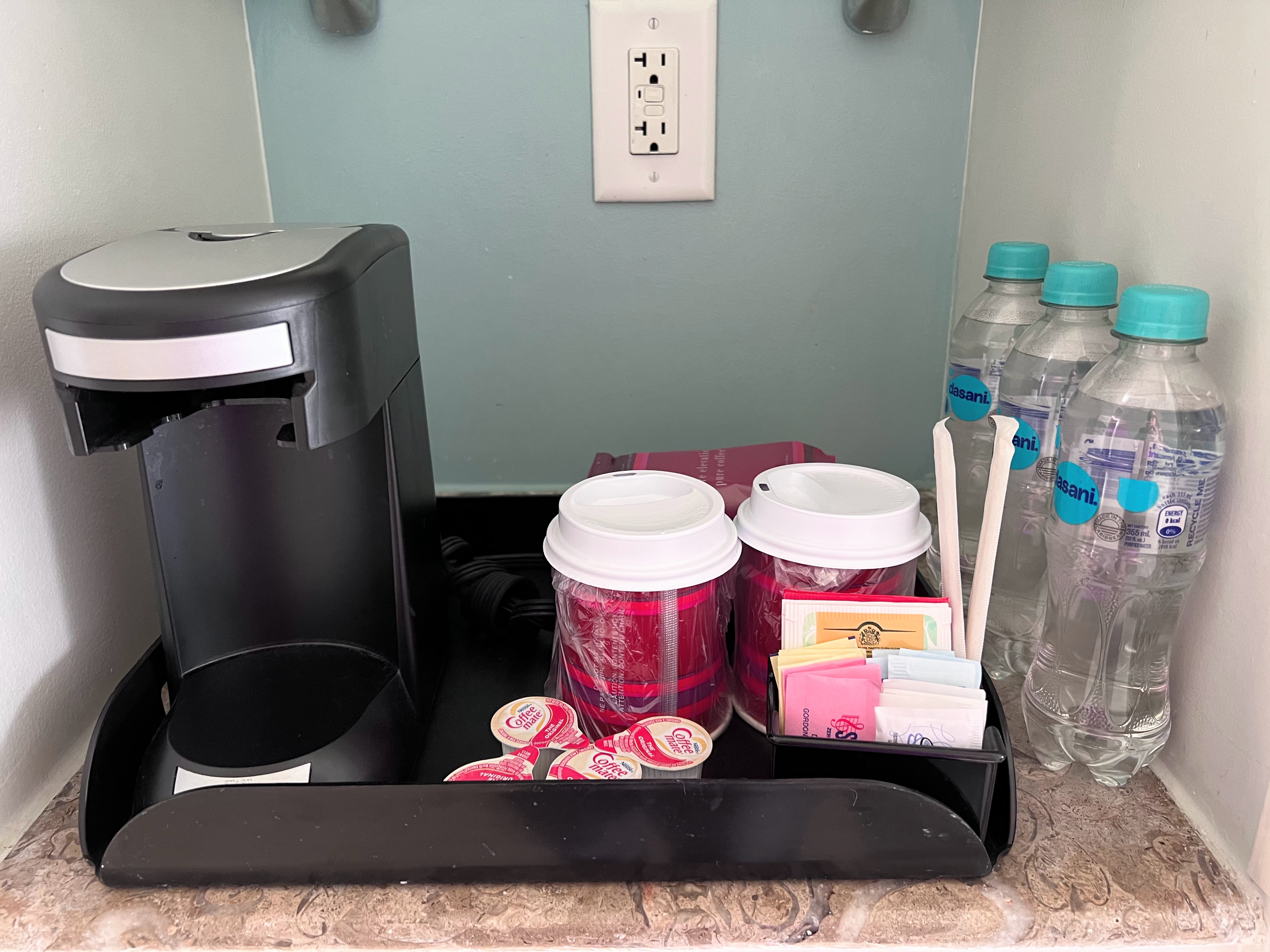 Aruba Marriott Resort in room coffee Aruba Marriott Resort in room coffee